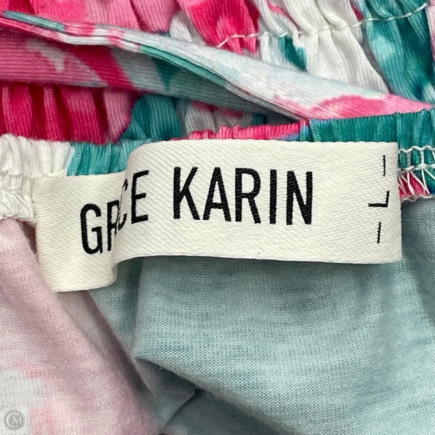 Dress Casual Maxi By Grace Karin In Blue & Pink, Size: L