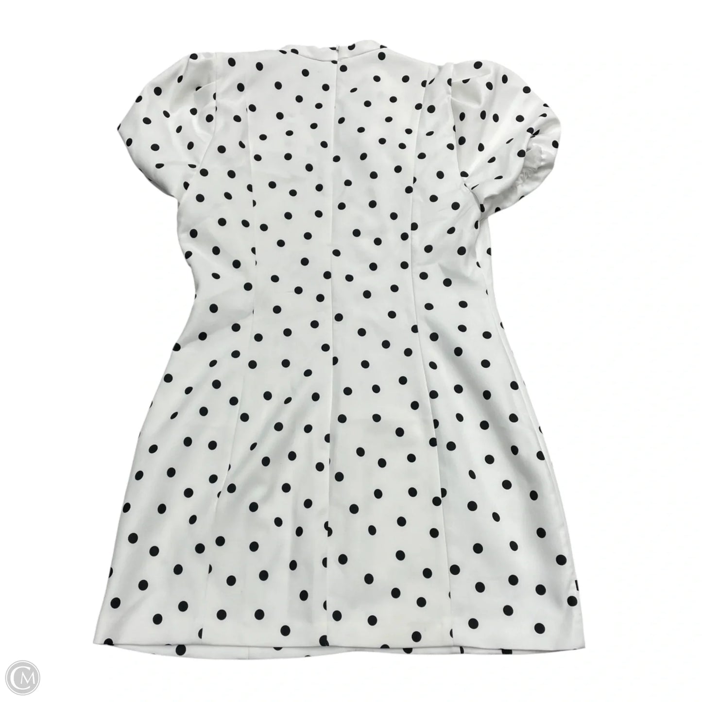 Dress Party Short By Zara In Black & White, Size: L