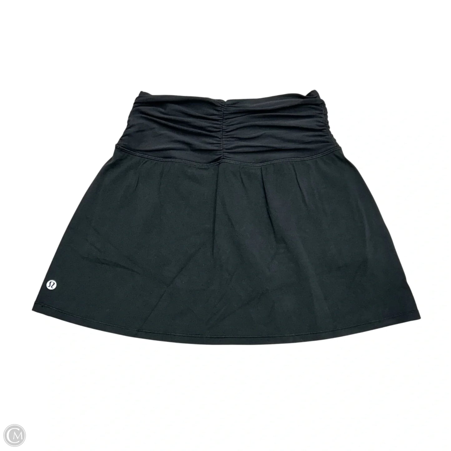 Athletic Skort By Lululemon In Black, Size: S