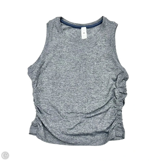 Athletic Tank Top By Lululemon In Grey, Size: M