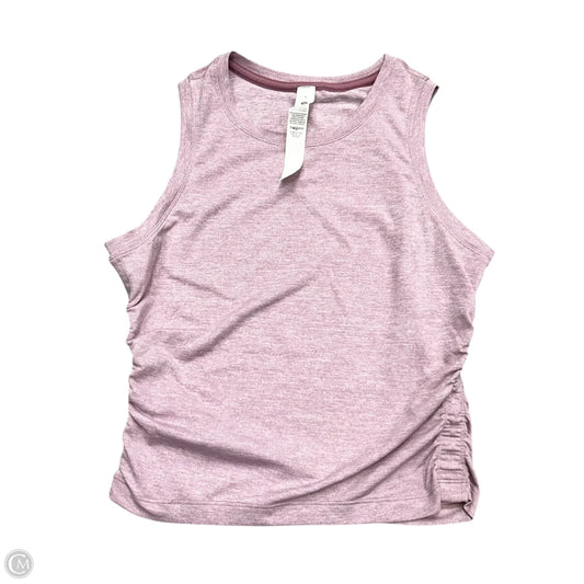 Athletic Tank Top By Lululemon In Mauve, Size: M