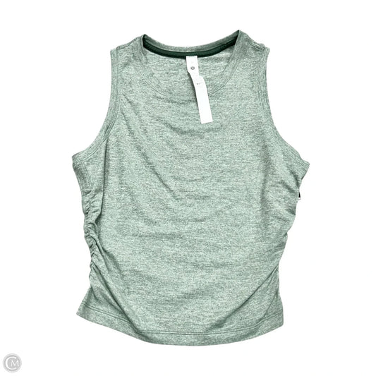 Athletic Tank Top By Lululemon In Green, Size: M
