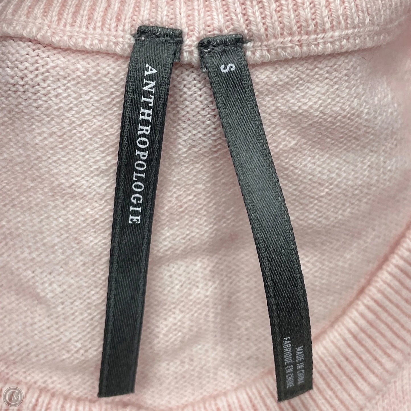 Sweater Cardigan By Anthropologie In Pink, Size: S