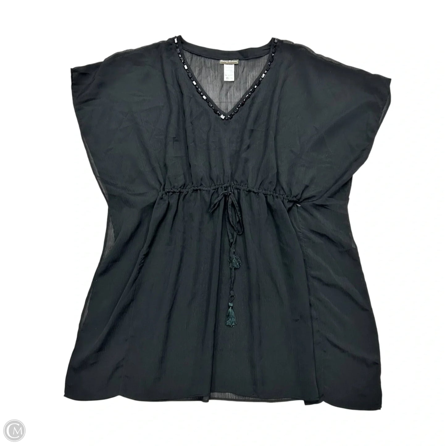Swimwear Cover-up By Tommy Bahama In Black, Size: Xs