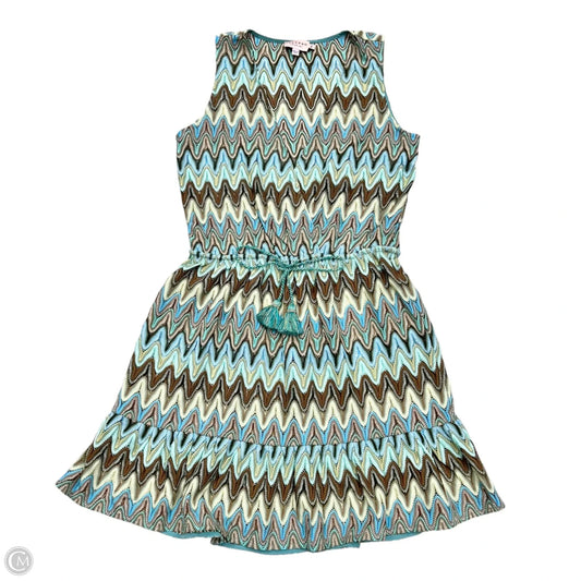 Swimwear Cover-up By Calypso St Barth In Blue & Brown, Size: Xs