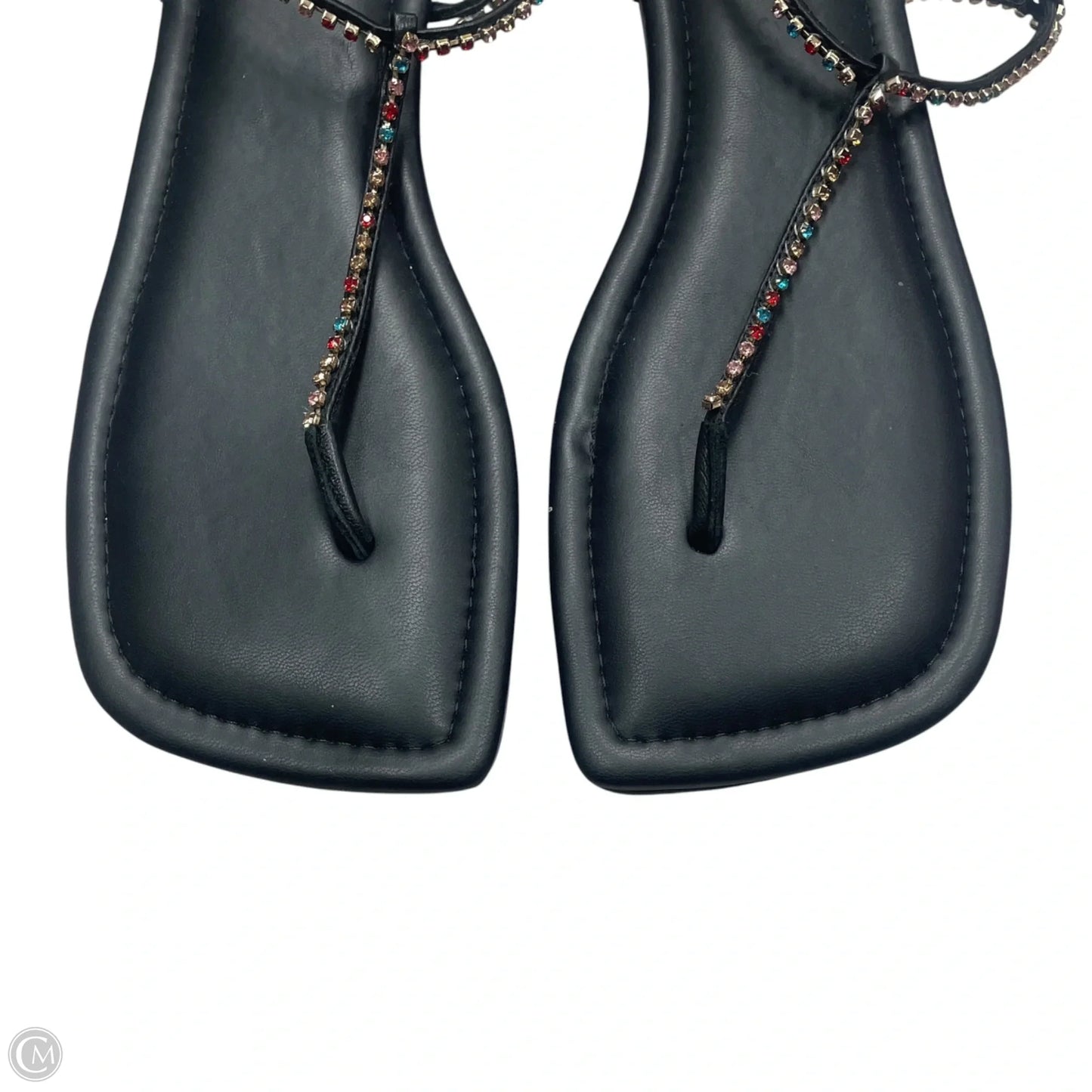 Sandals Flats By Franco Sarto In Black, Size: 8