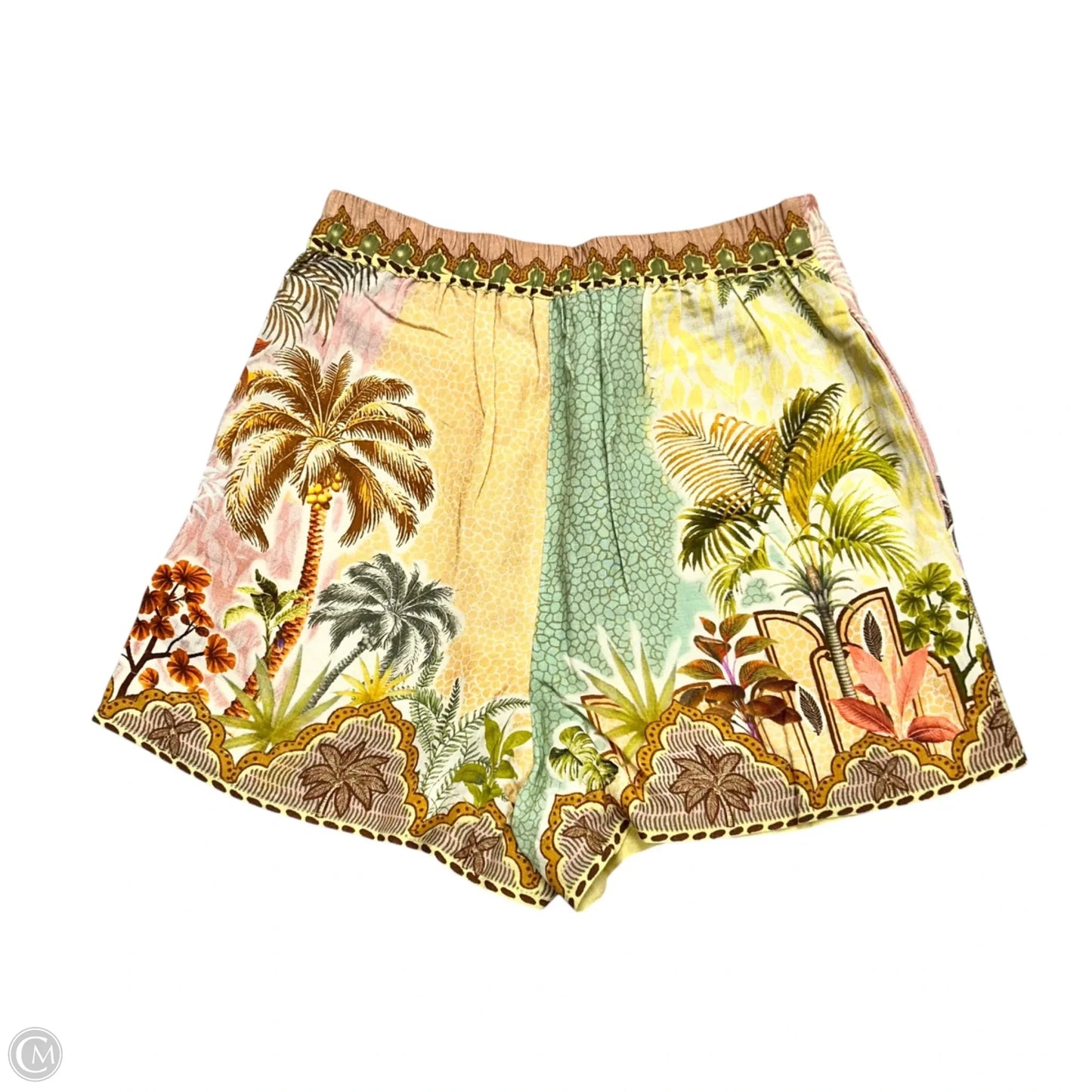 Skort By Ranna Gill In Tropical Print, Size: Xs