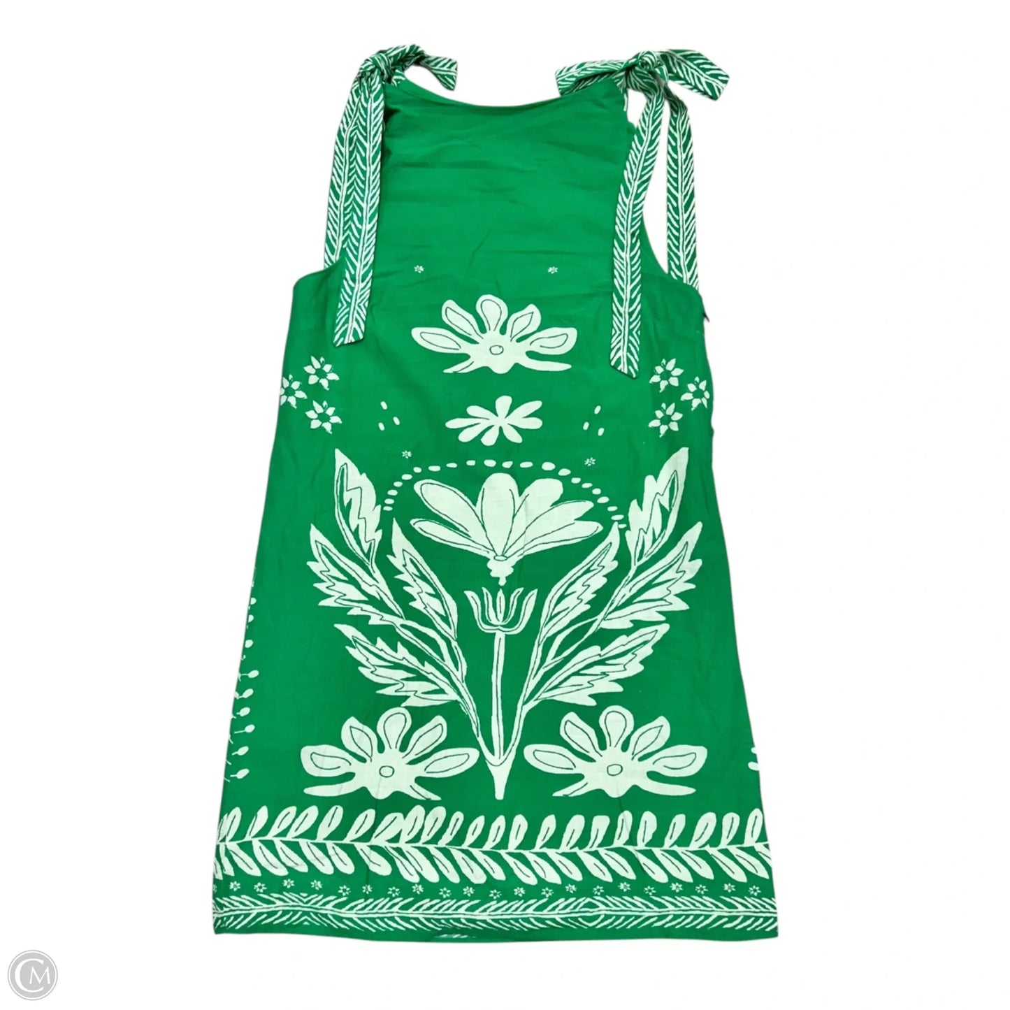 Dress Casual Short By Saylor In Green & White, Size: S