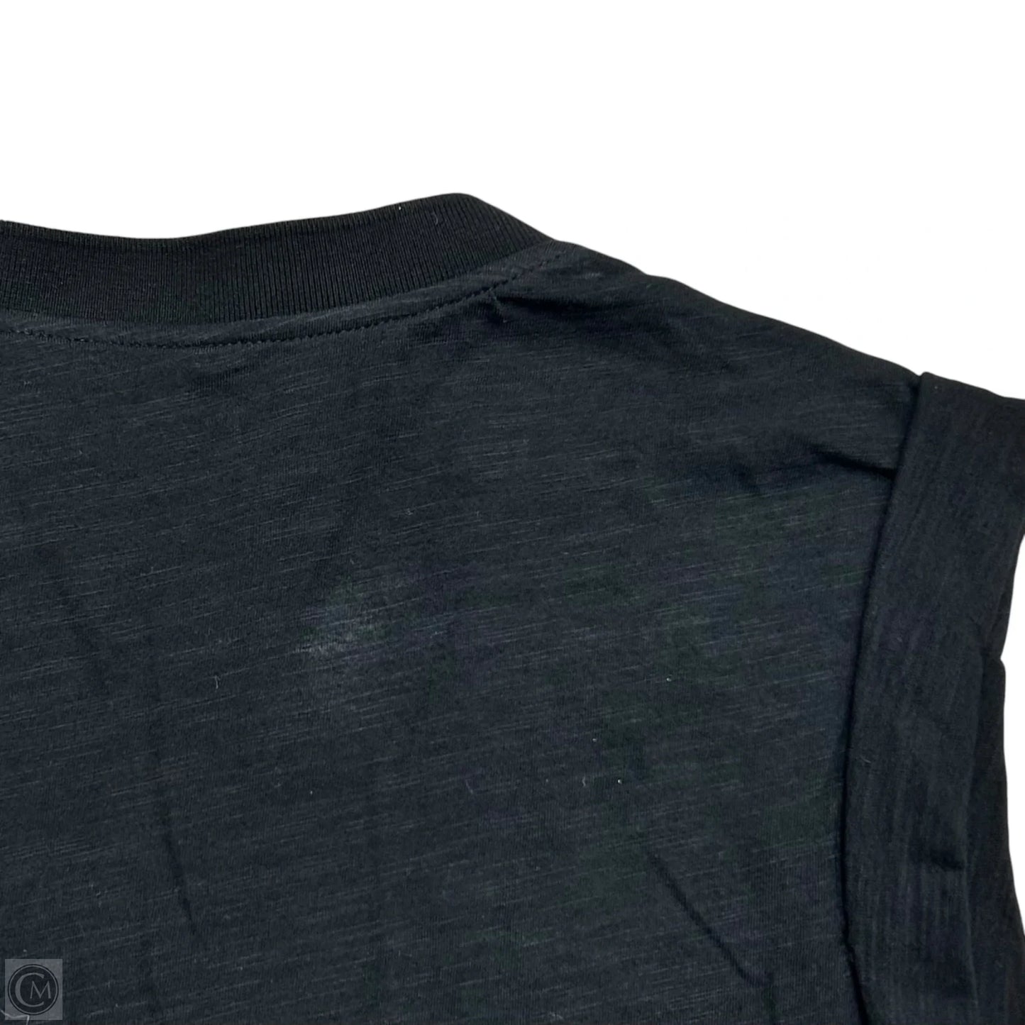 Top Short Sleeve By Cinc A Sept In Black, Size: Xs