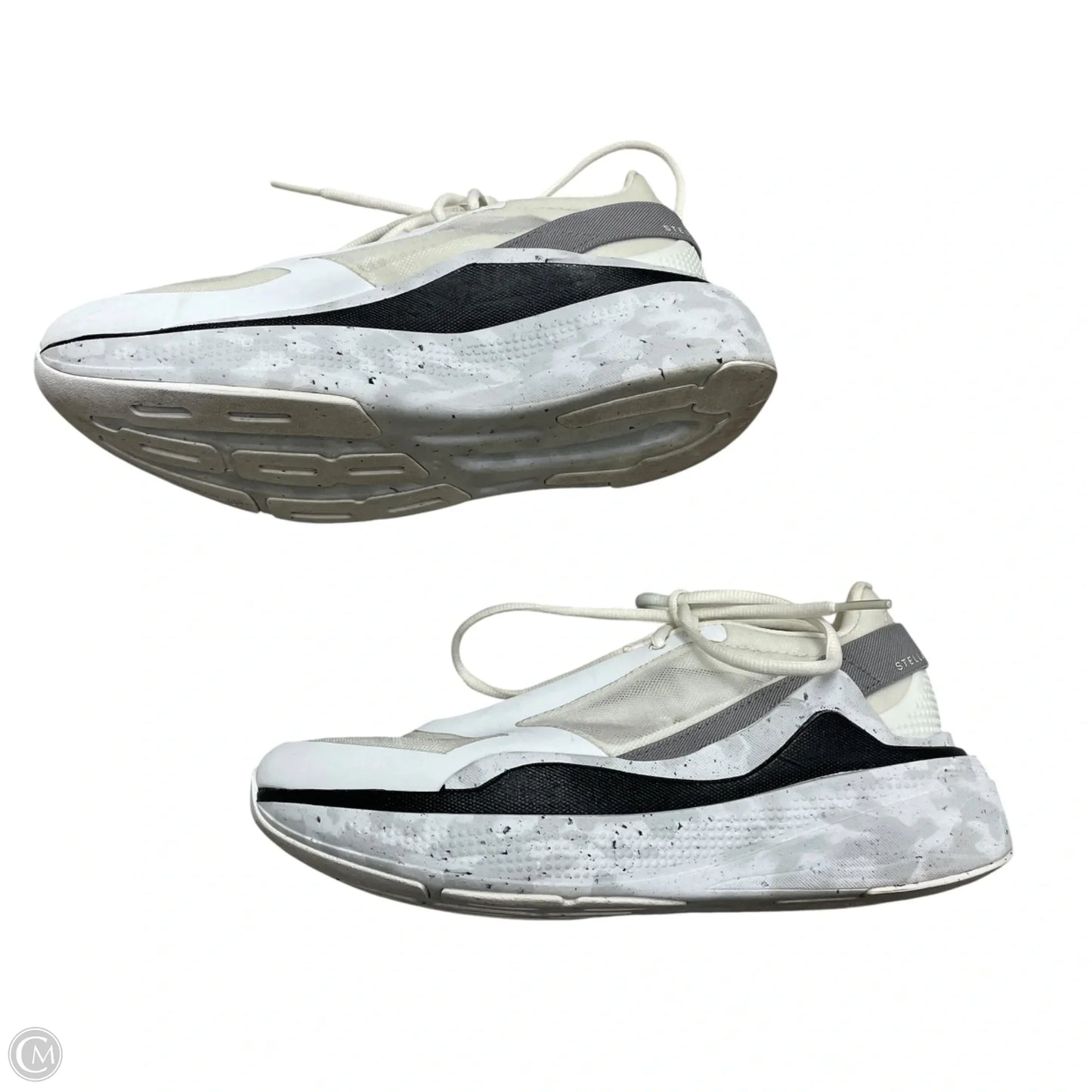 Shoes Athletic By Adidas In Black & White, Size: 8