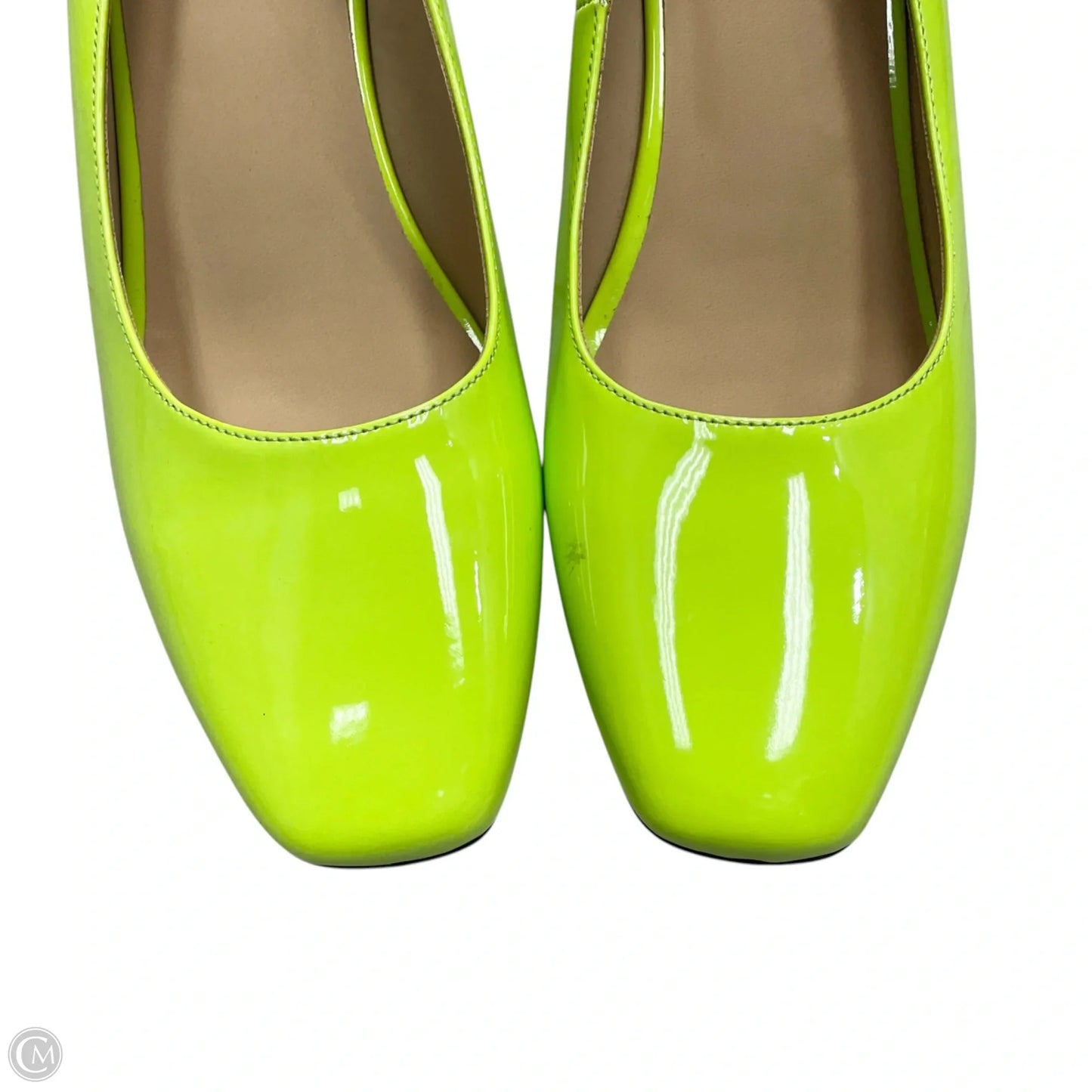 Shoes Heels Wedge By Clothes Mentor In Green, Size: 10.5