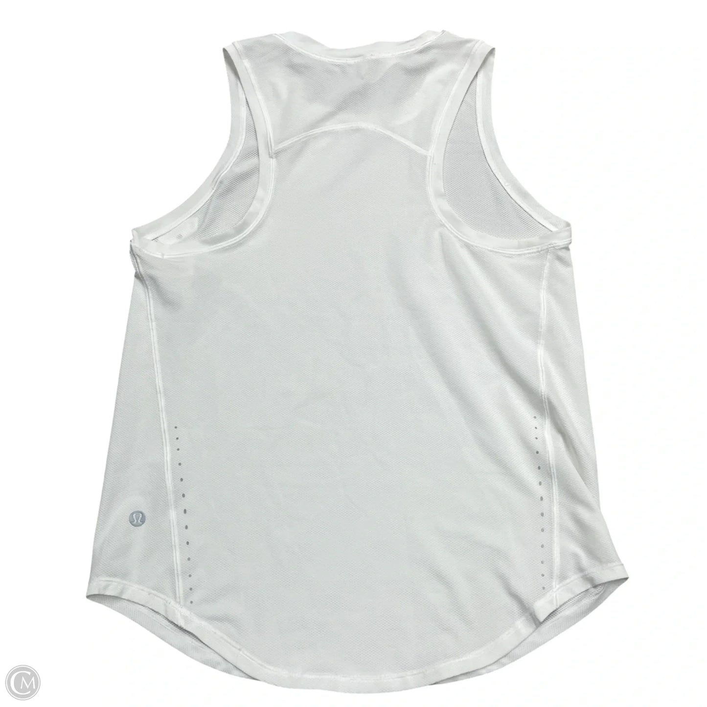 Athletic Tank Top By Lululemon In White, Size: S