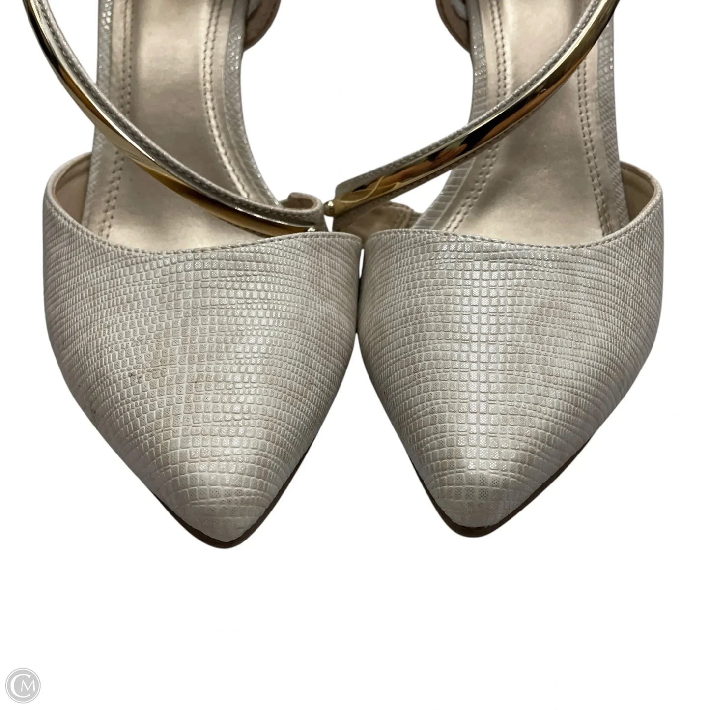 Shoes Heels Kitten By Impo In Cream, Size: 8.5