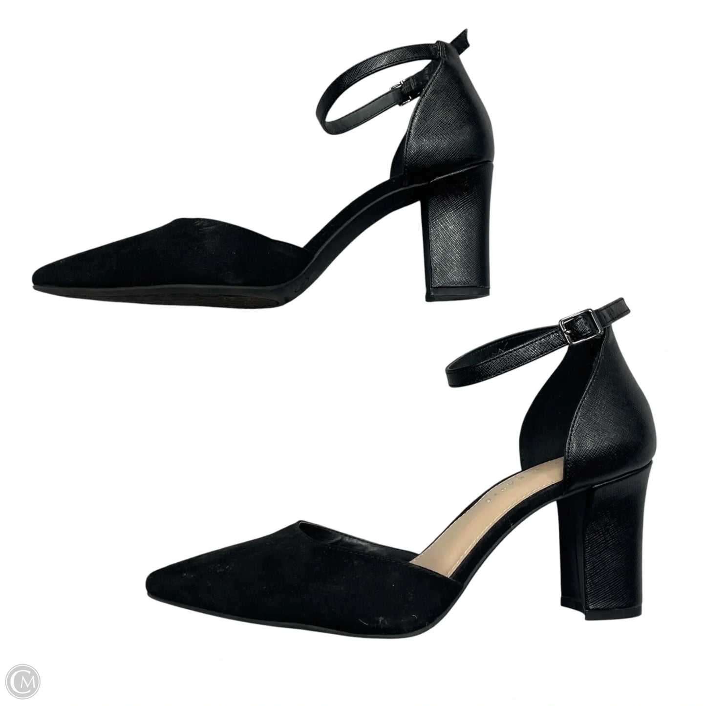 Shoes Heels Block By Kelly And Katie In Black, Size: 9