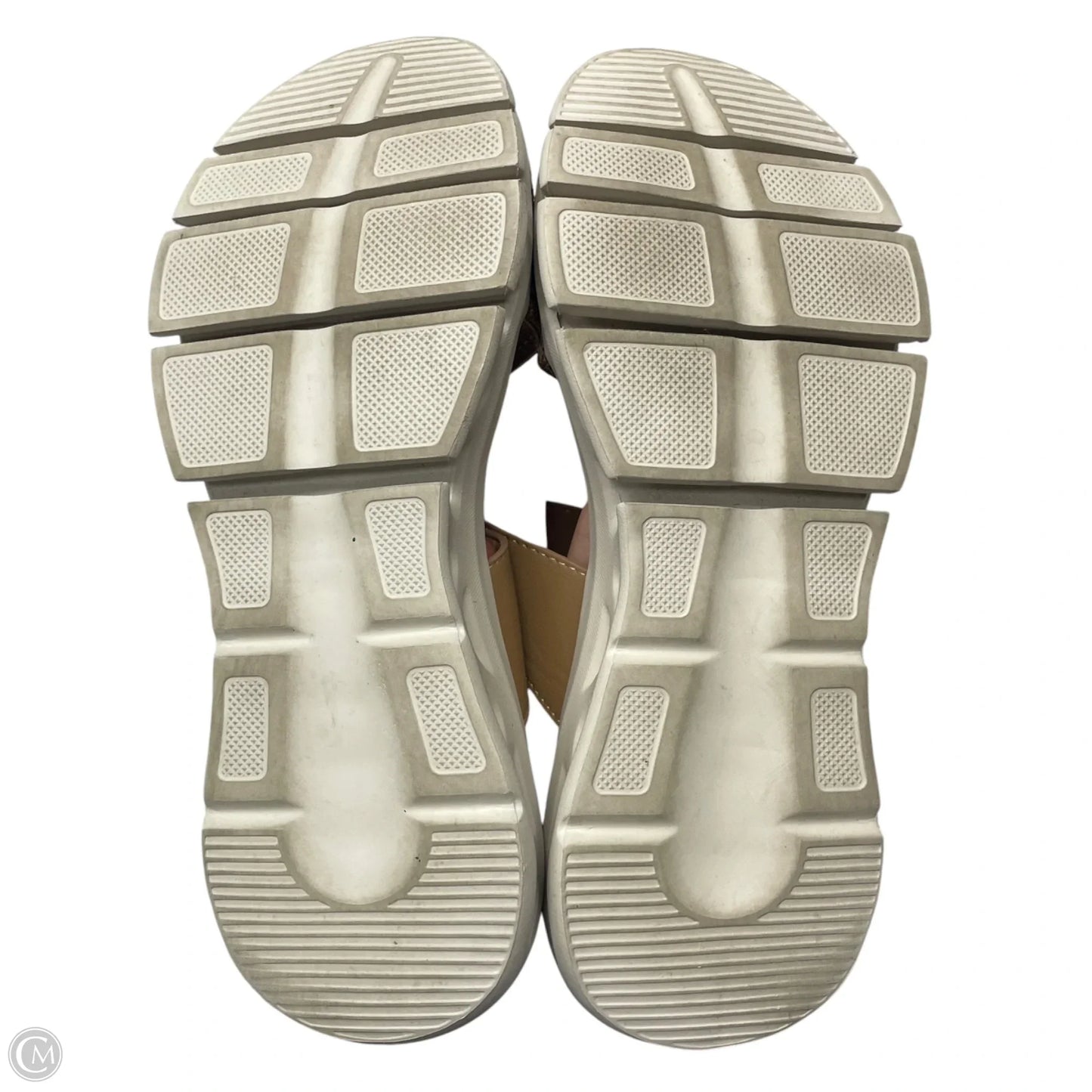 Sandals Flats By Flexus In Tan, Size: 9.5