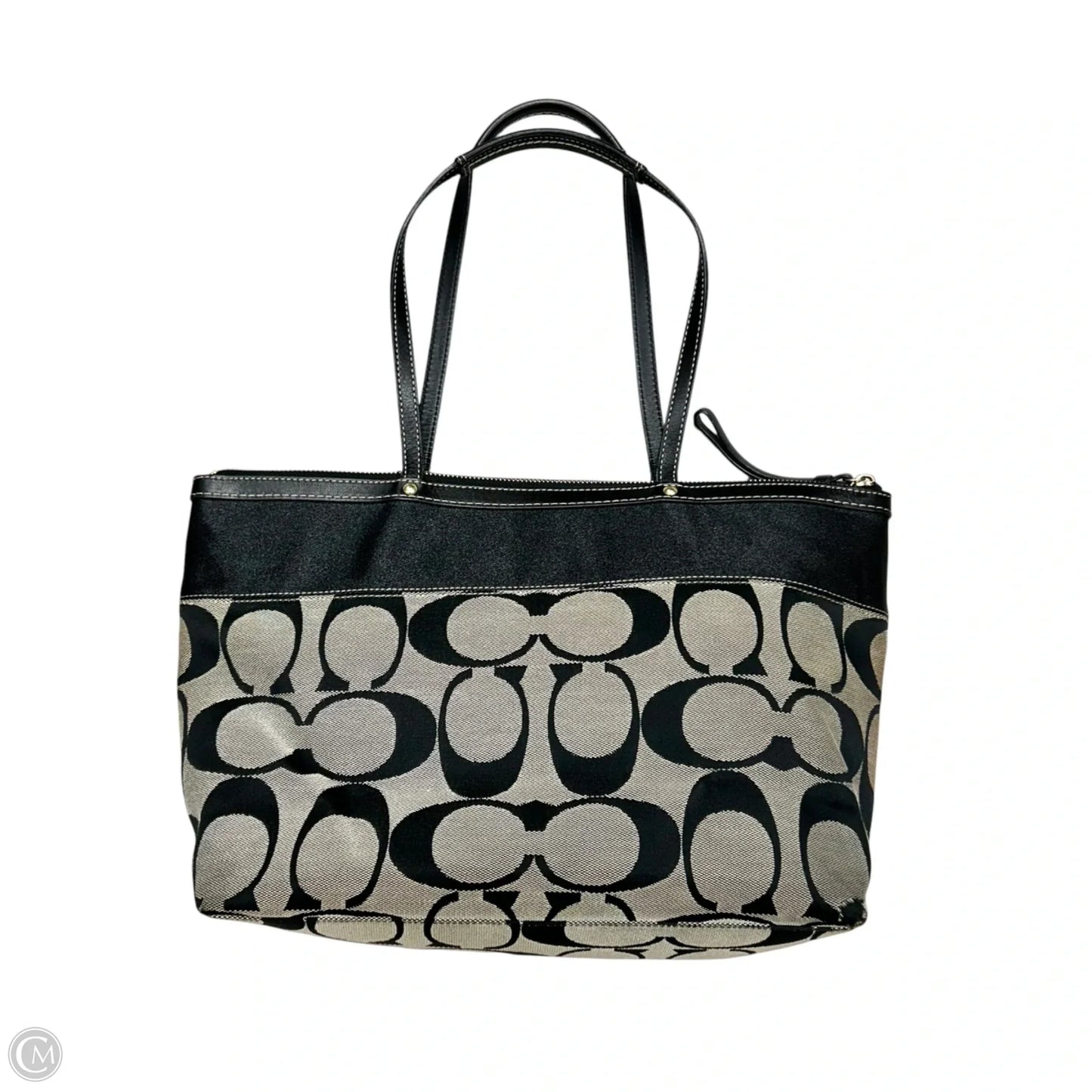 Tote Designer By Coach, Size: Medium