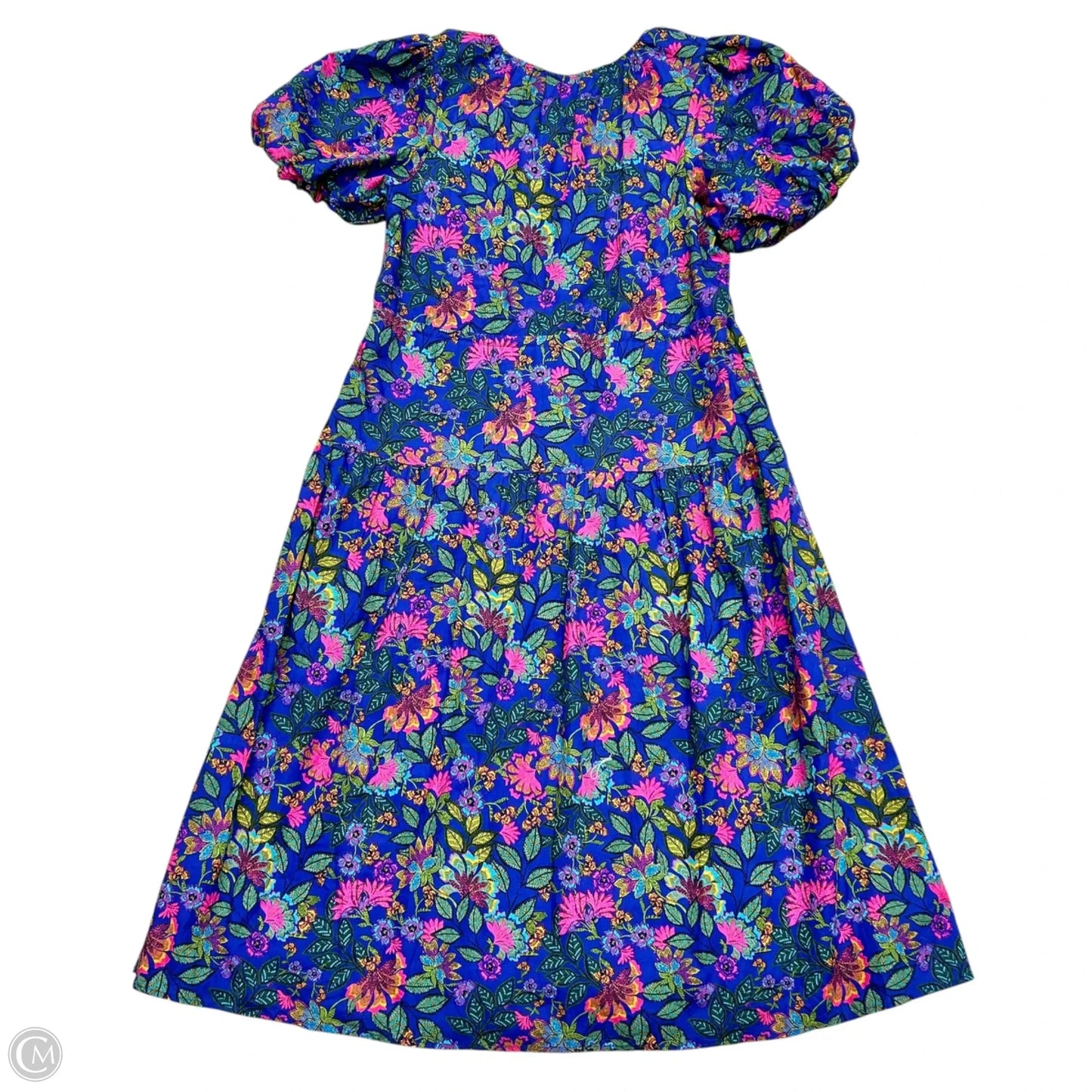 Dress Casual Maxi By Baltic Born In Blue & Pink, Size: L