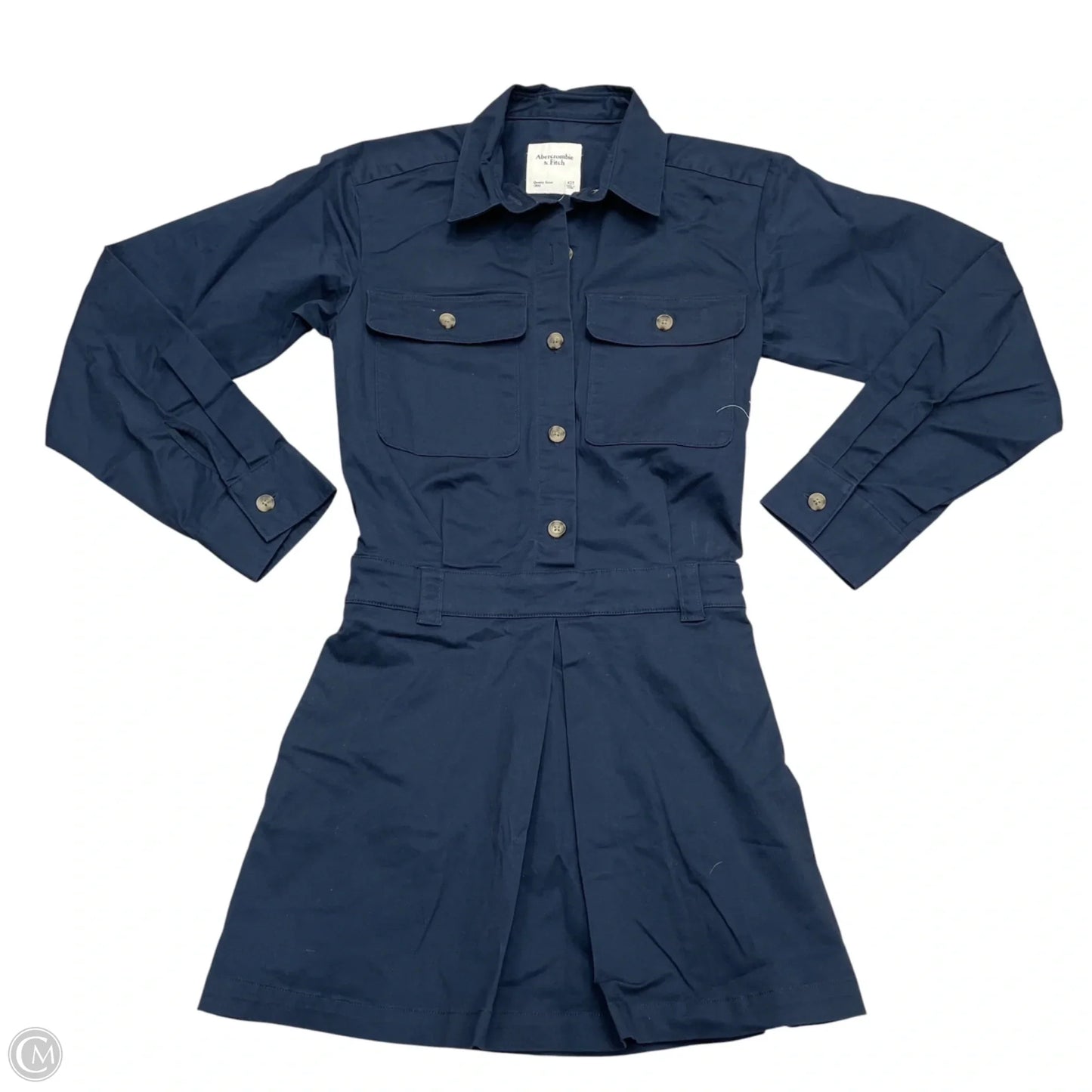Dress Casual Short By Abercrombie And Fitch In Navy, Size: Xs