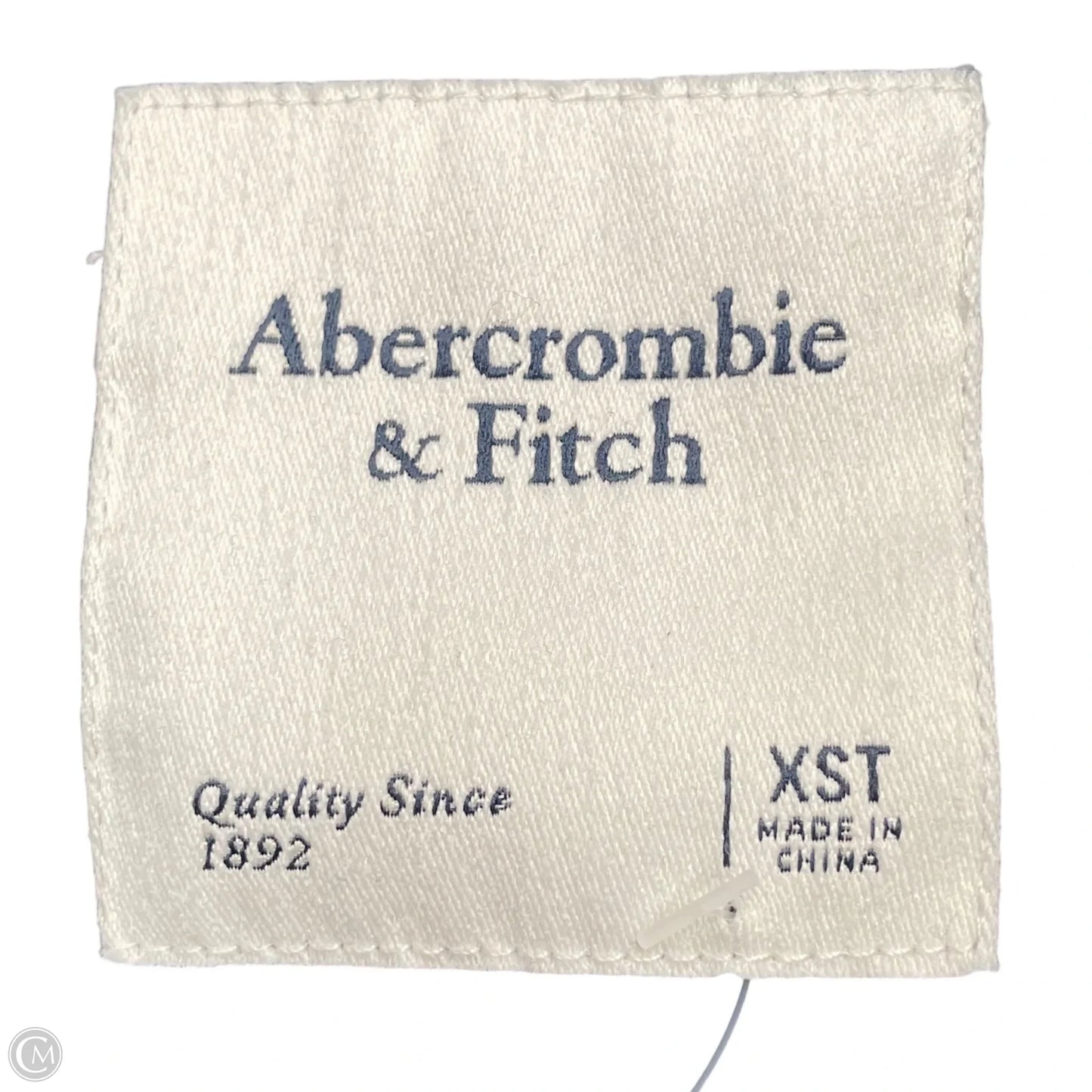 Dress Casual Short By Abercrombie And Fitch In Navy, Size: Xs