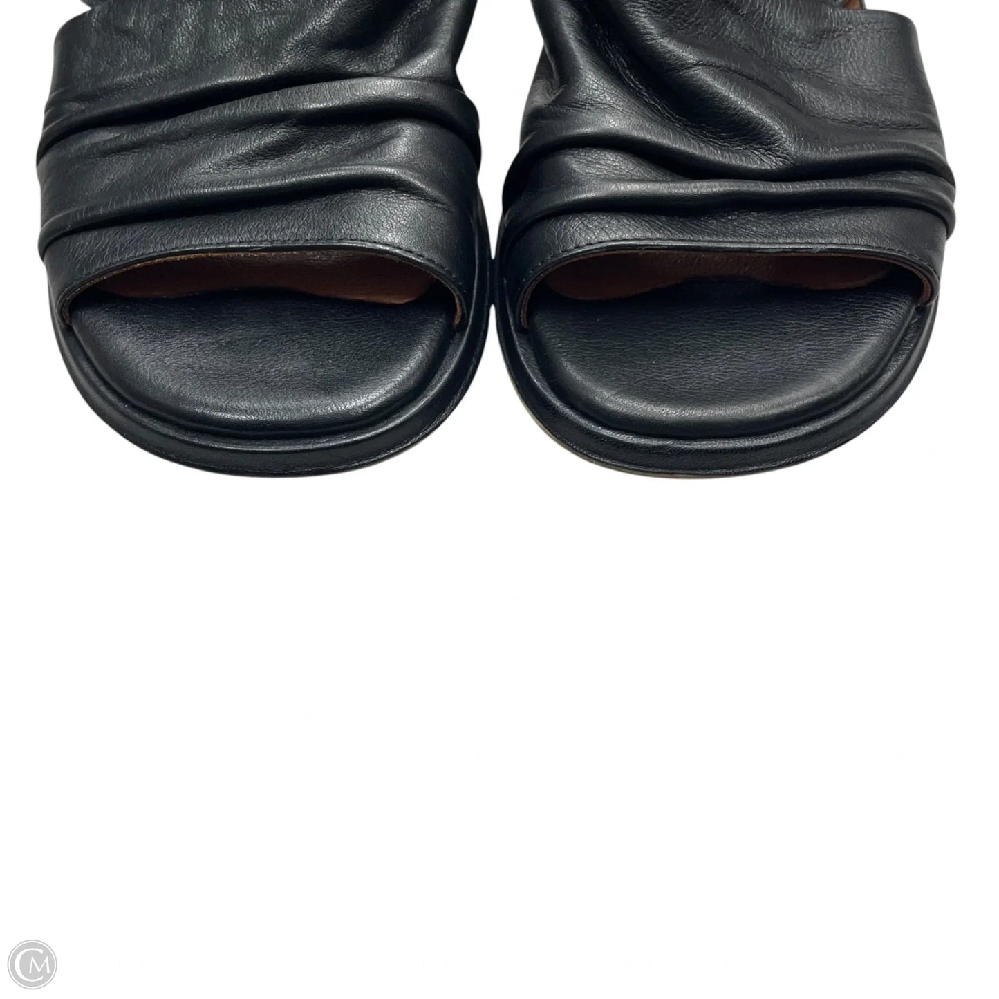 Sandals Flats By Sanata In Black, Size: 7.5