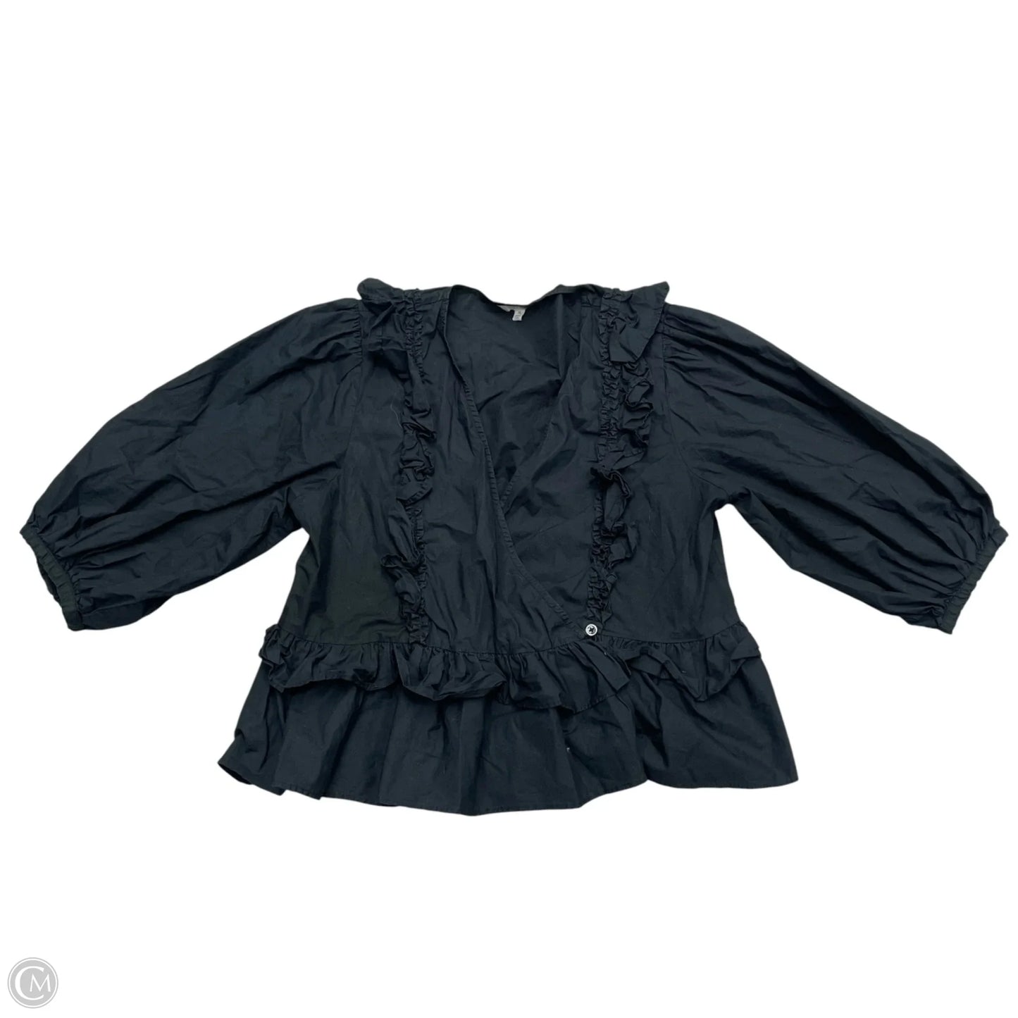 Top Short Sleeve By Joie In Black, Size: Xl