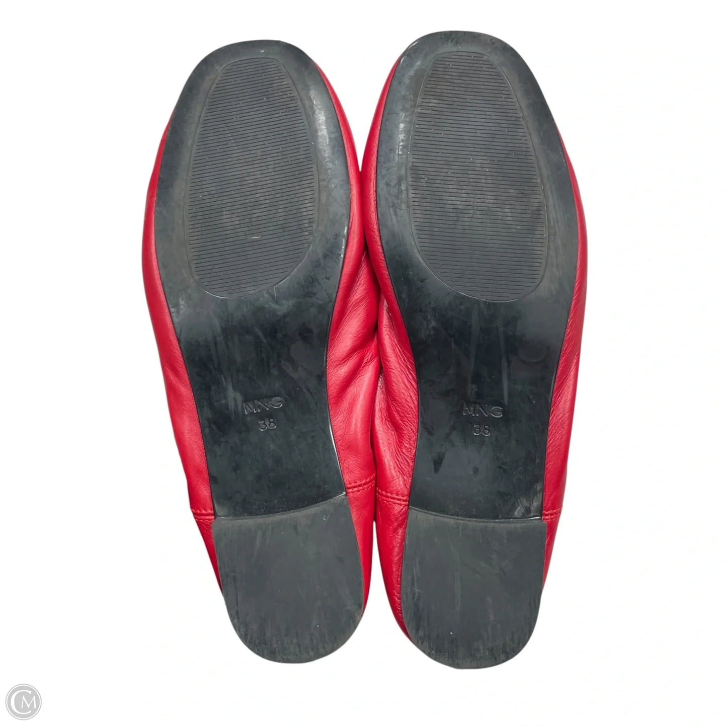 Shoes Flats By Mng In Red, Size: 7.5