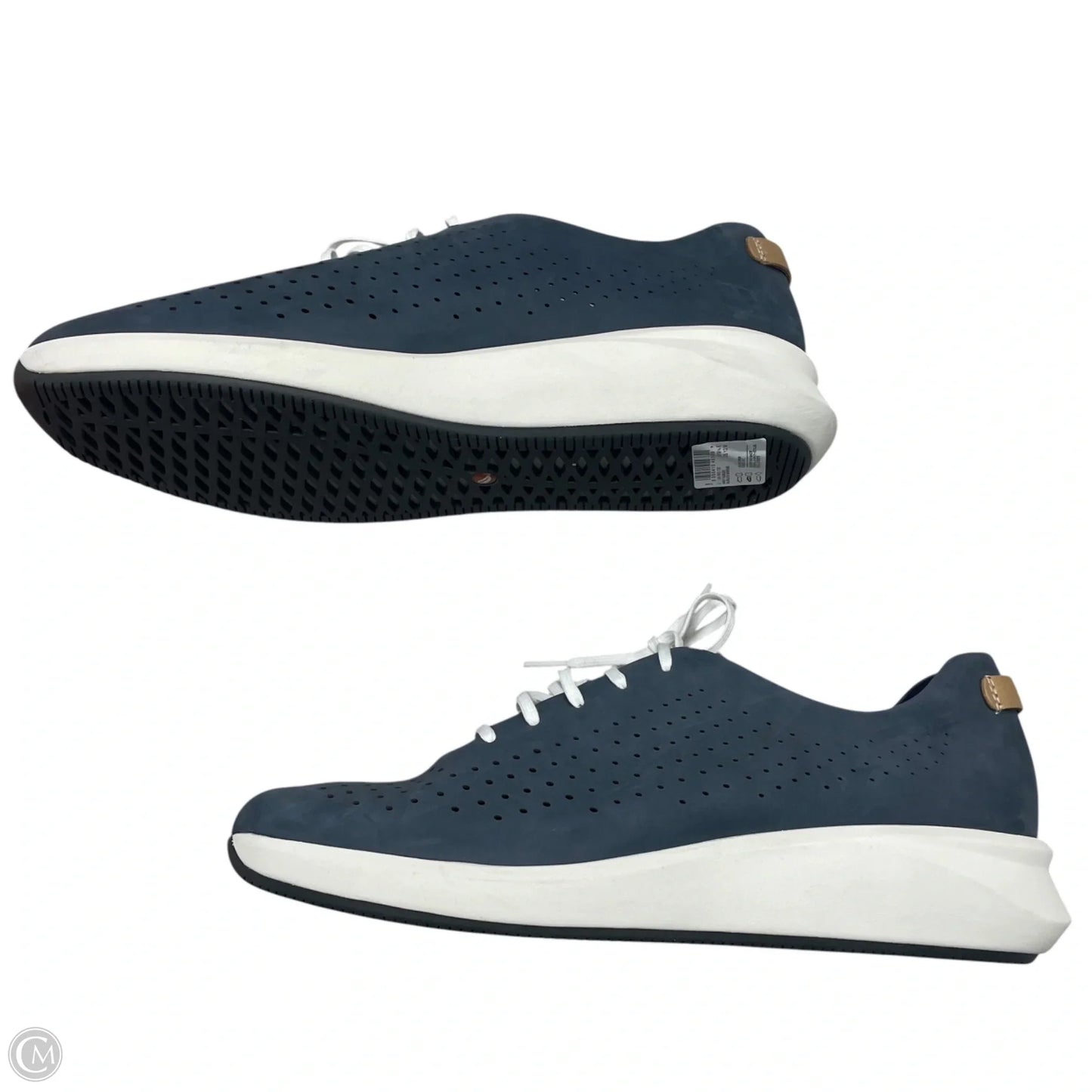 Shoes Sneakers By Clarks In Navy, Size: 12