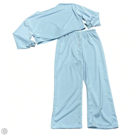 Lounge Set Pants In Blue, Size: Xl