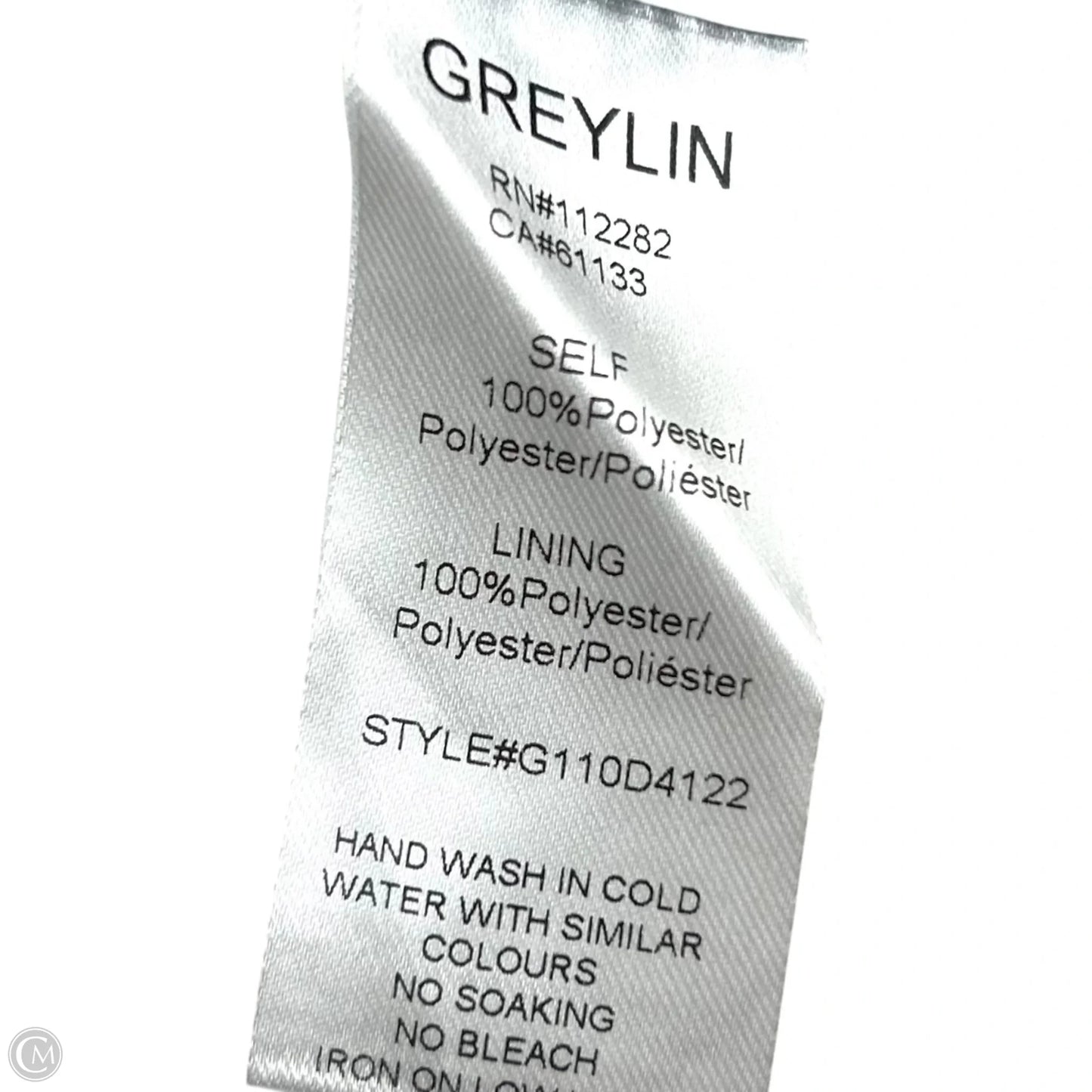 Dress Casual Short By Greylin In Navy, Size: L