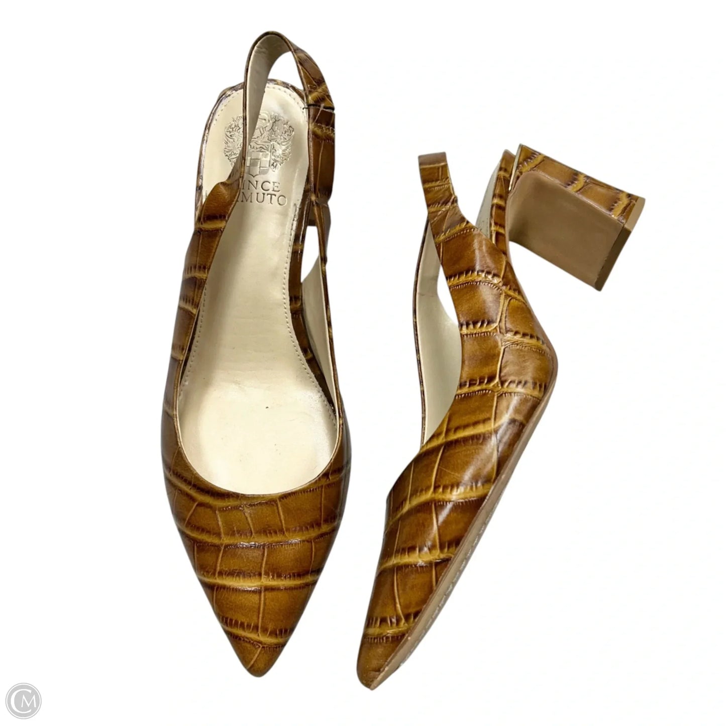 Shoes Heels Block By Vince Camuto In Brown, Size: 10