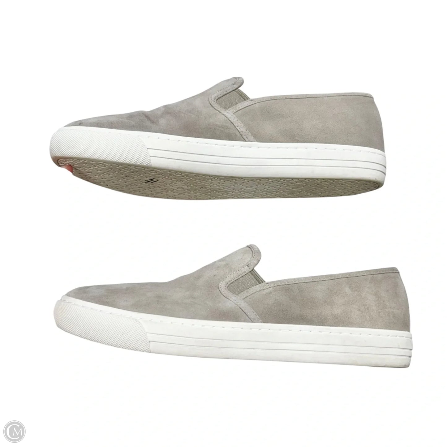 Shoes Designer By Tory Burch In Grey, Size: 8