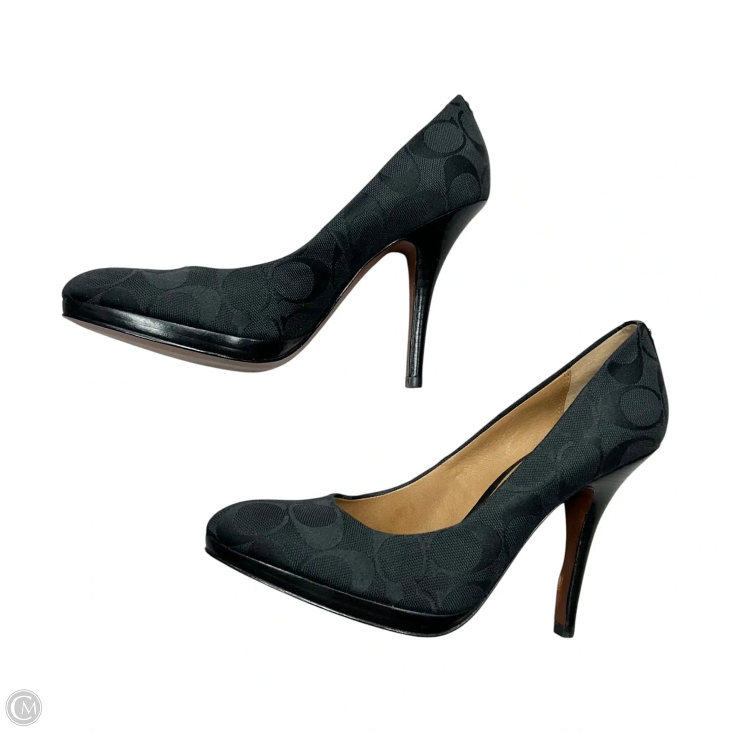 Shoes Designer By Coach In Black, Size: 7