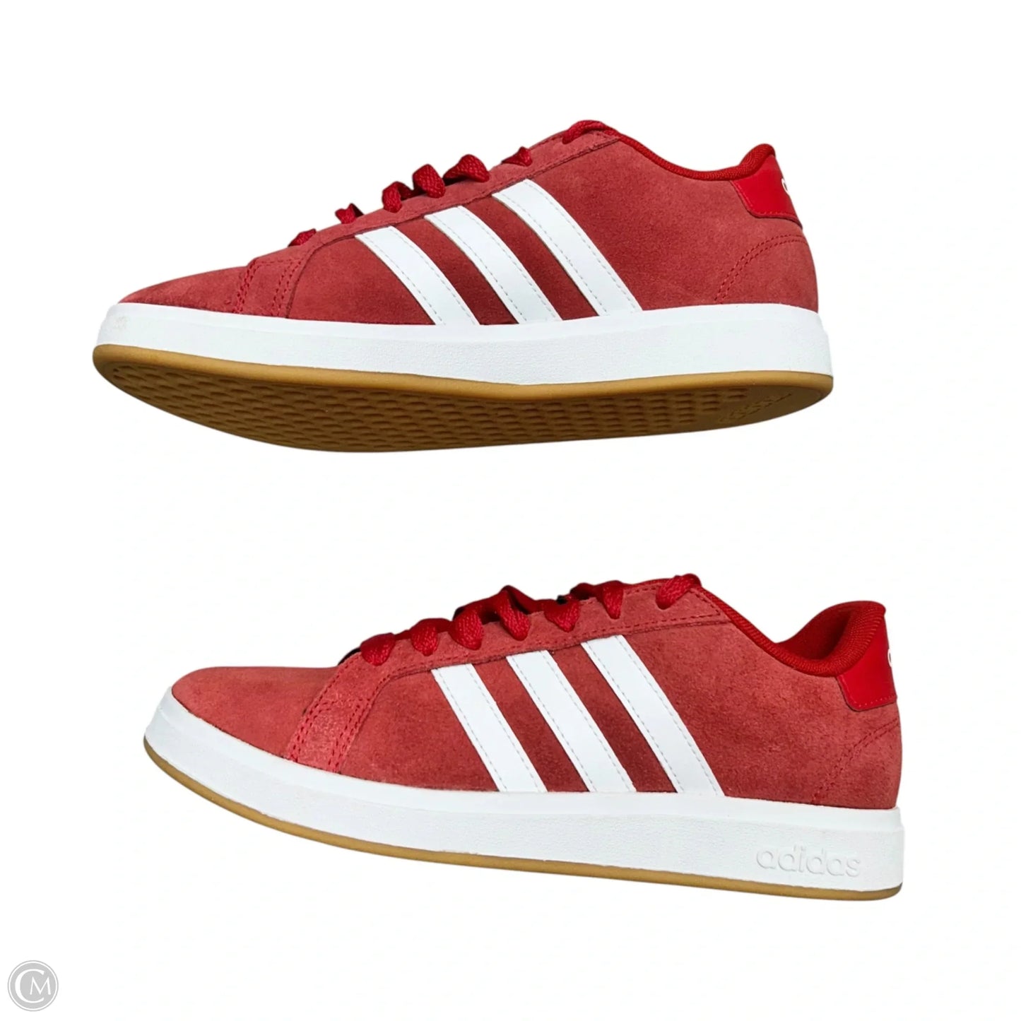 Shoes Sneakers By Adidas In Red & White, Size: 7.5