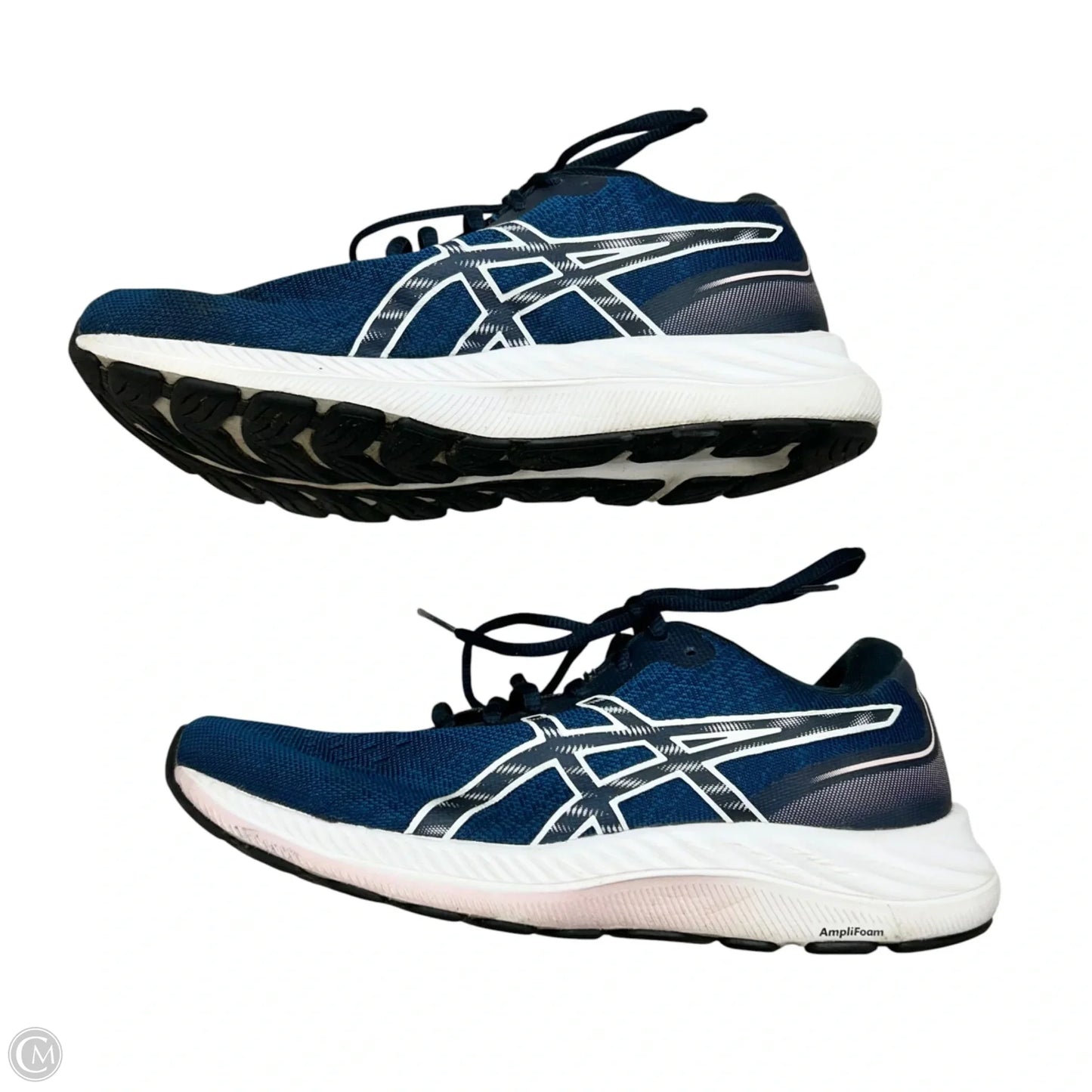 Shoes Athletic By Asics In Navy, Size: 8