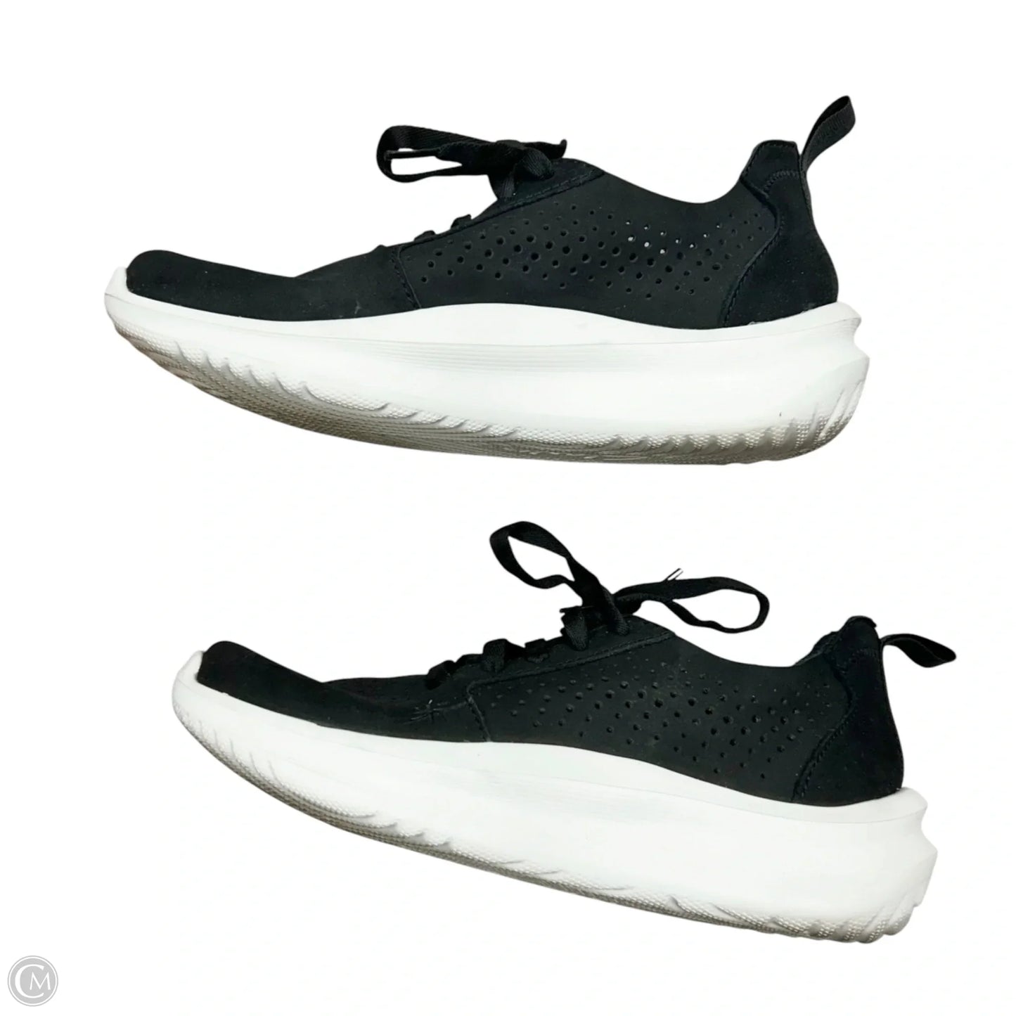 Shoes Athletic By Clarks In Black, Size: 6.5