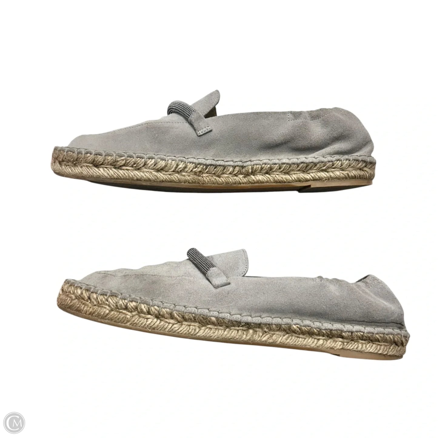 Shoes Designer By Brunello Cucinelli In Grey, Size: 9.5