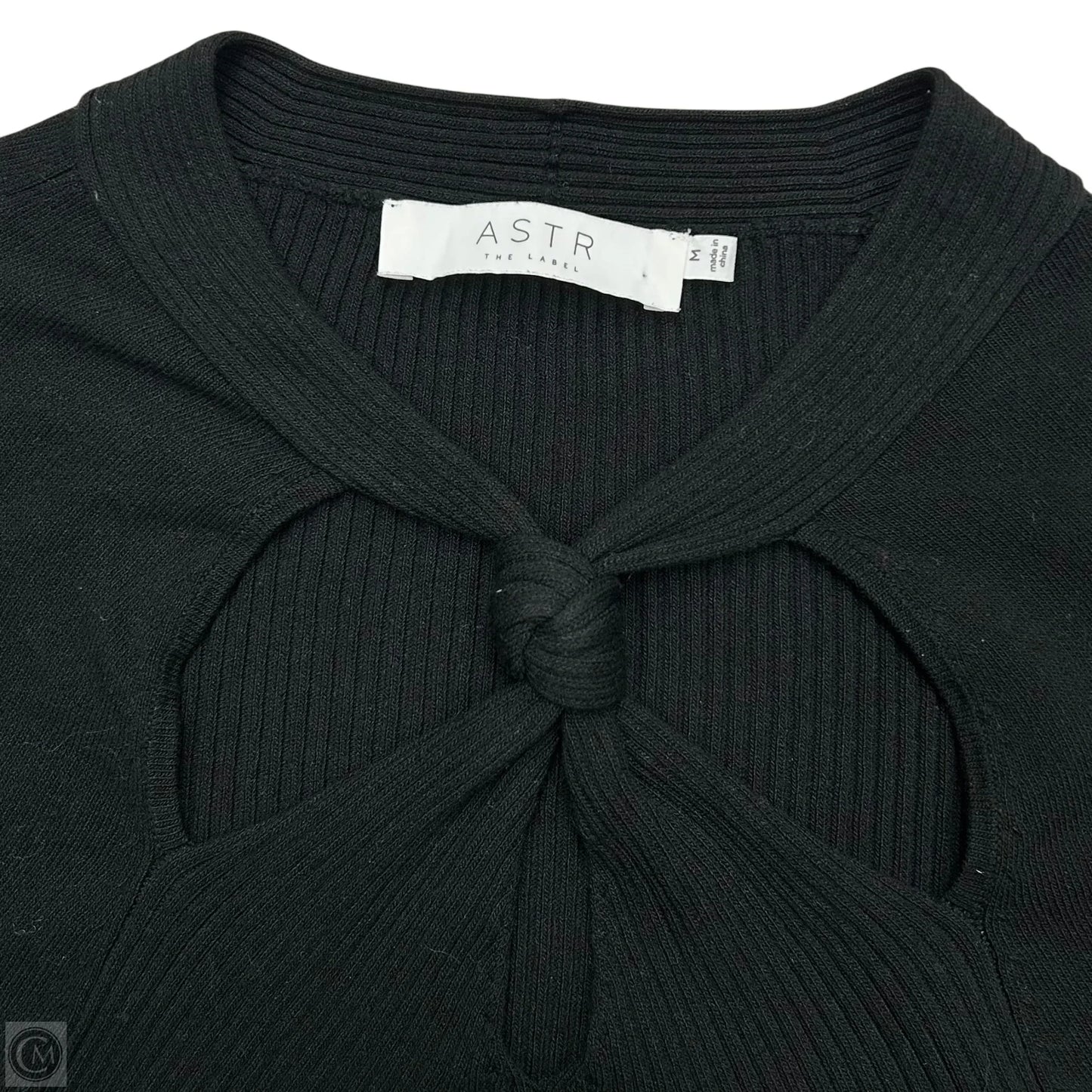 Top Long Sleeve By Astr The Label In Black, Size: M