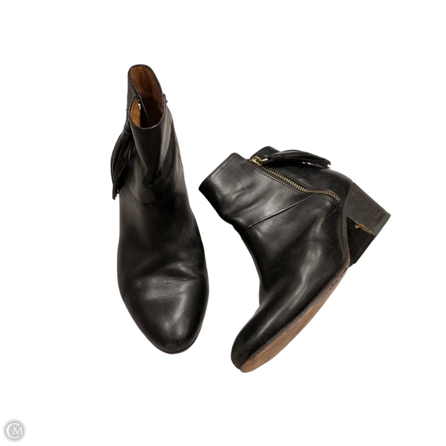 Boots Designer By Coach In Black, Size: 7
