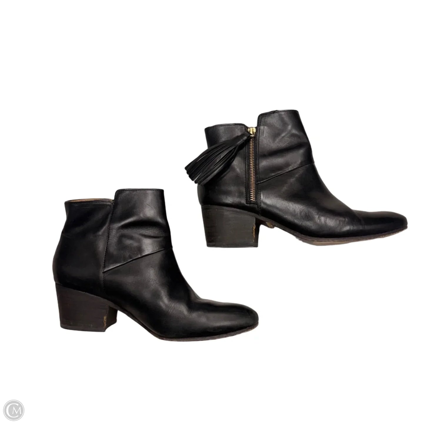 Boots Designer By Coach In Black, Size: 7