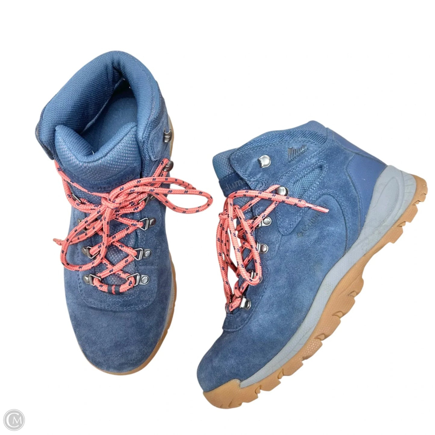 Boots Hiking By Columbia In Blue, Size: 9.5