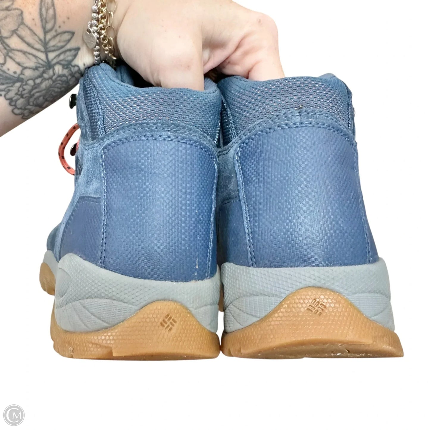 Boots Hiking By Columbia In Blue, Size: 9.5