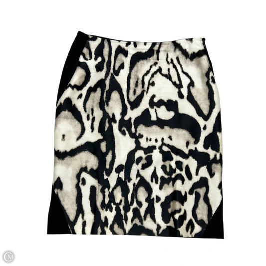 Skirt Designer By Diane Von Furstenberg In Leopard Print, Size: 8