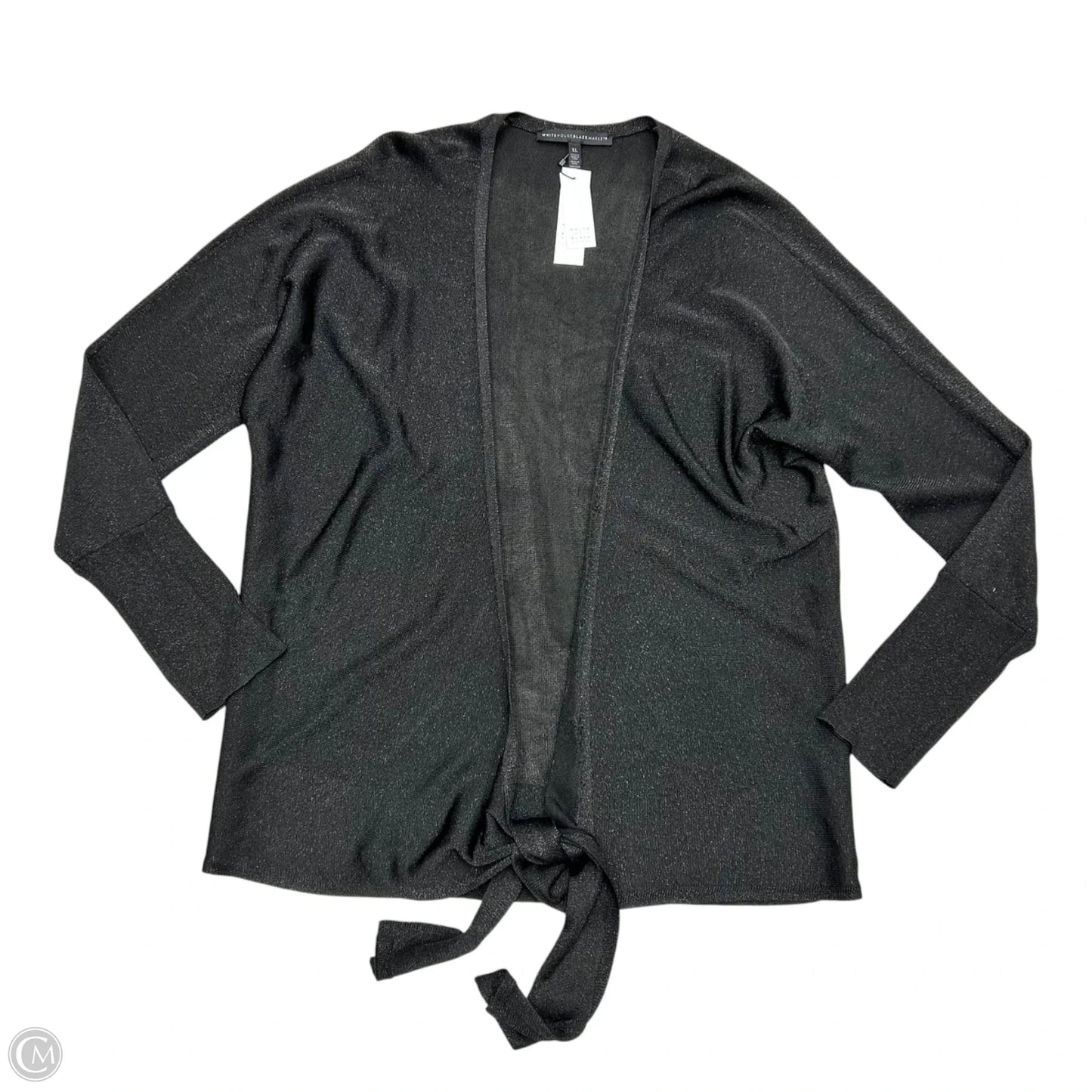 Sweater Cardigan By White House Black Market In Black, Size: Xl