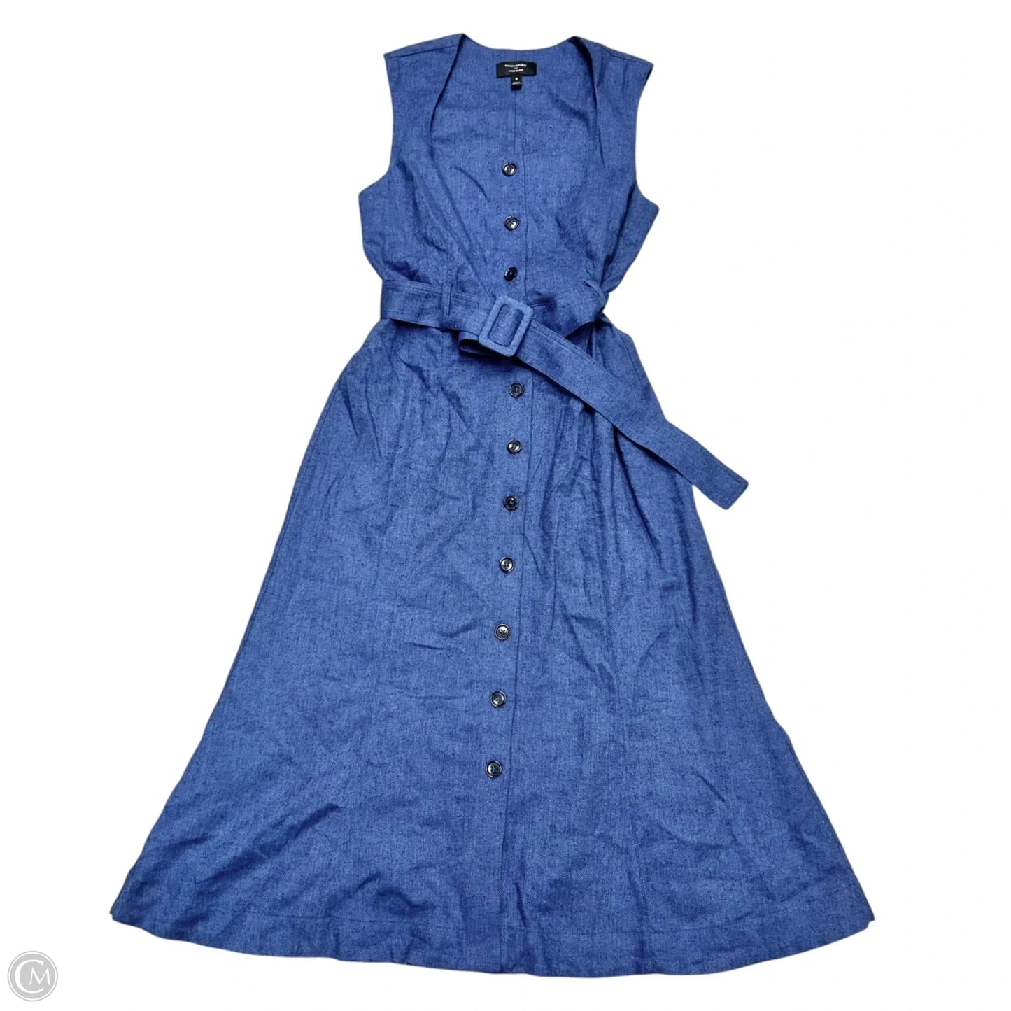 Dress Casual Maxi By Banana Republic In Blue, Size: S