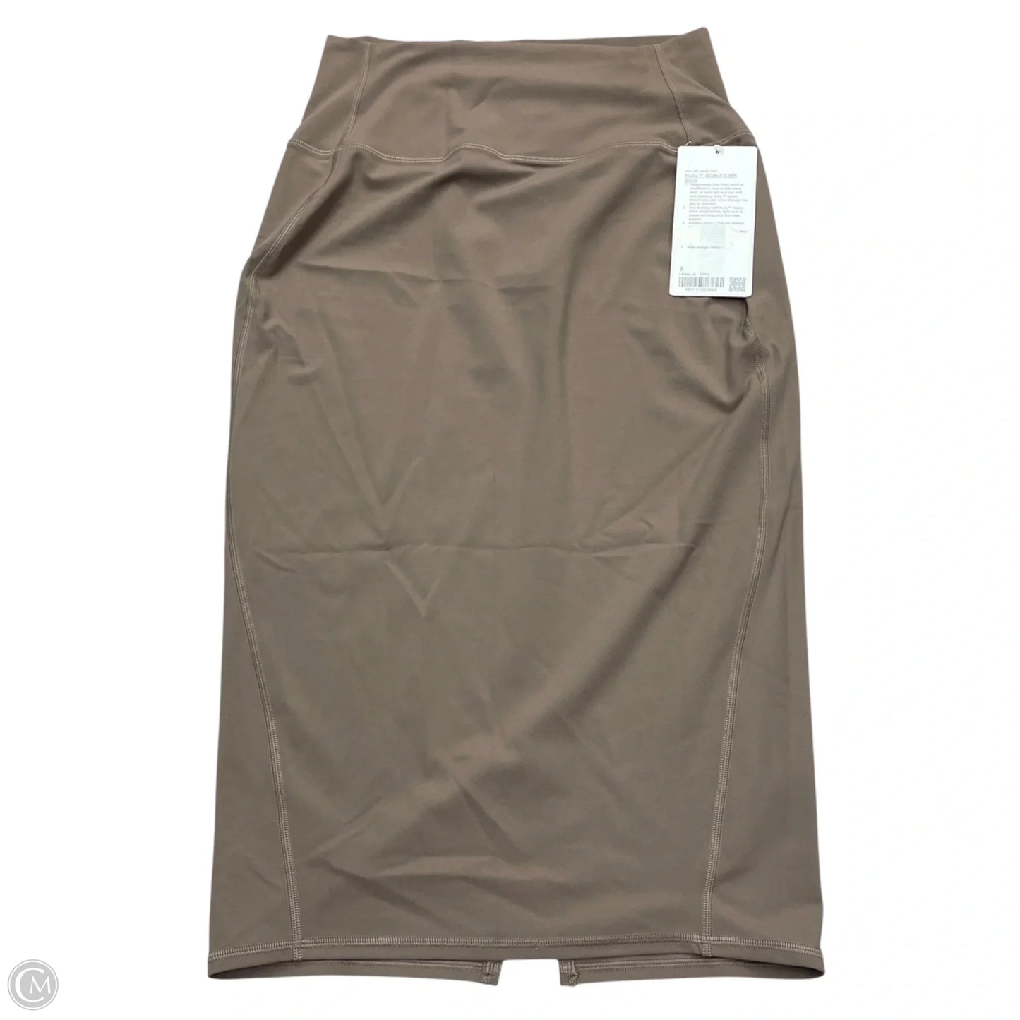 Athletic Skirt By Lululemon In Taupe, Size: M