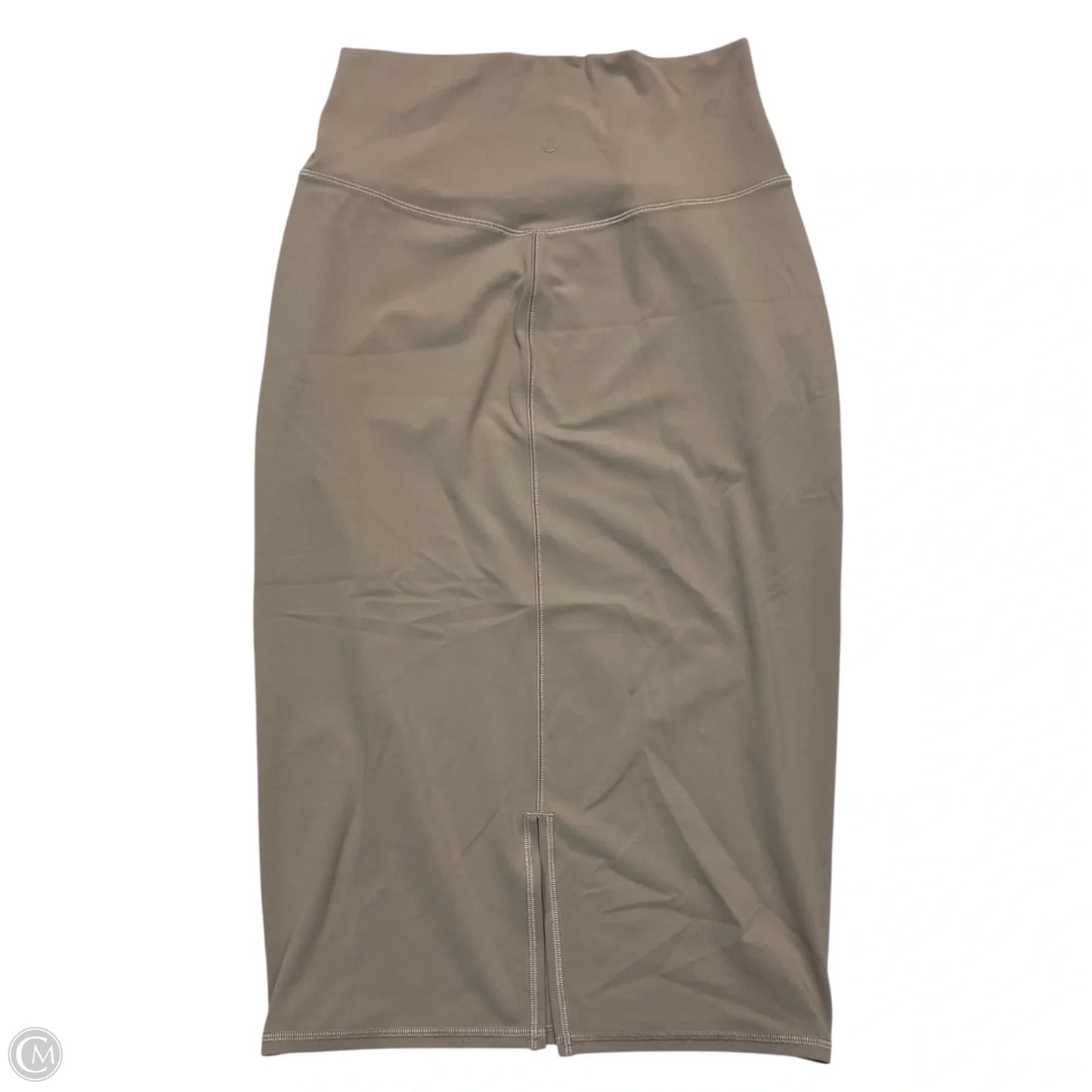 Athletic Skirt By Lululemon In Taupe, Size: M