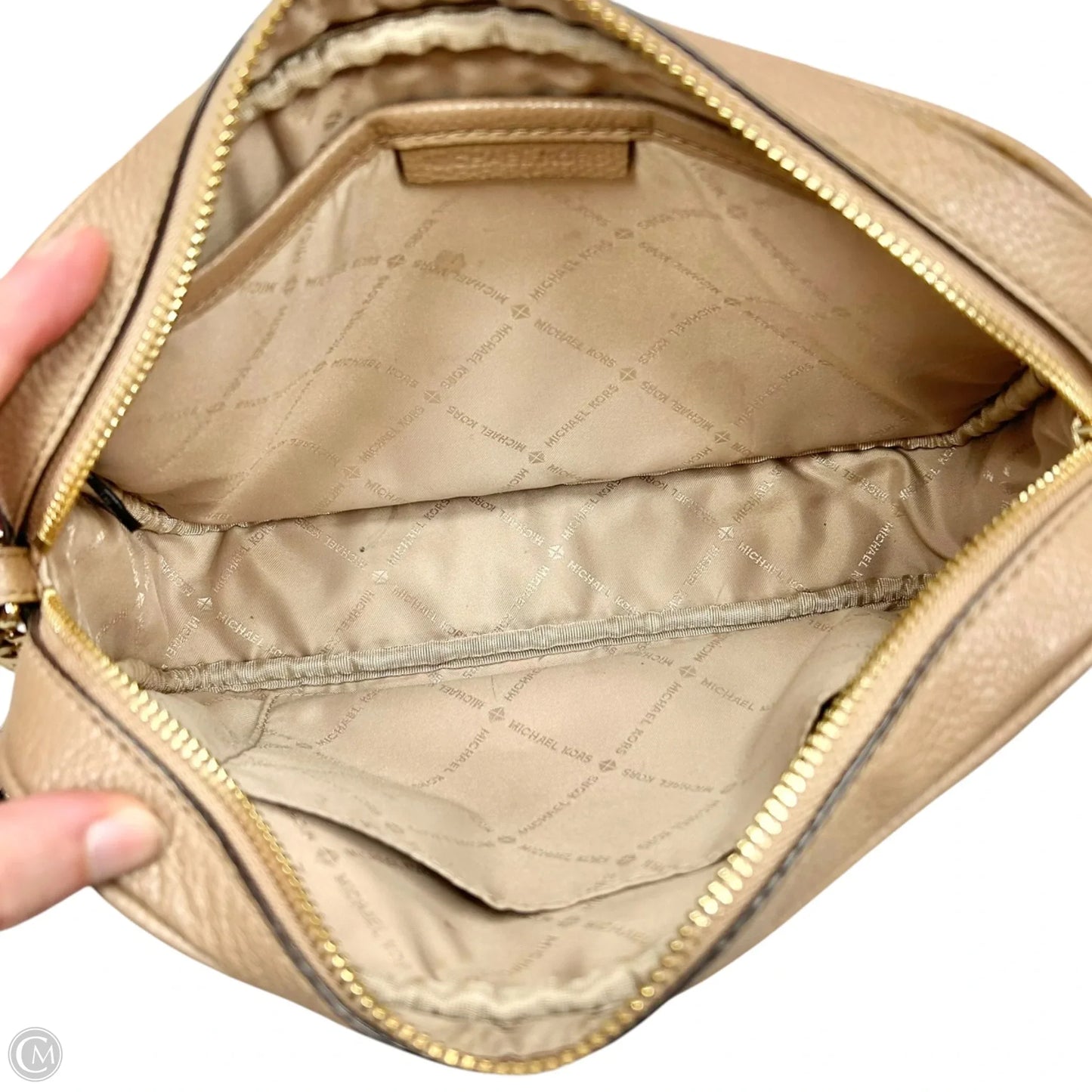 Crossbody Designer By Michael Kors, Size: Medium