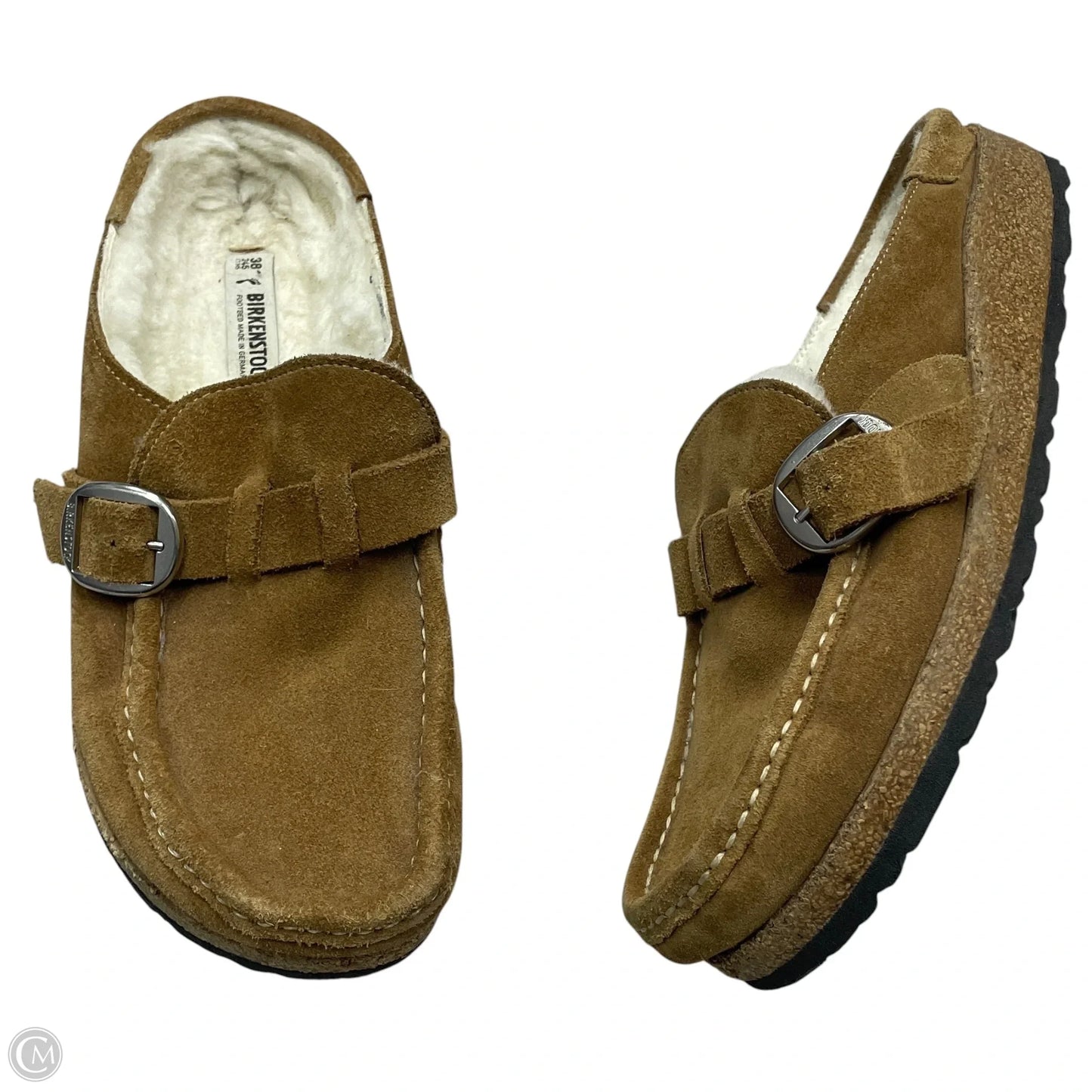 Shoes Flats By Birkenstock In Tan, Size: 7