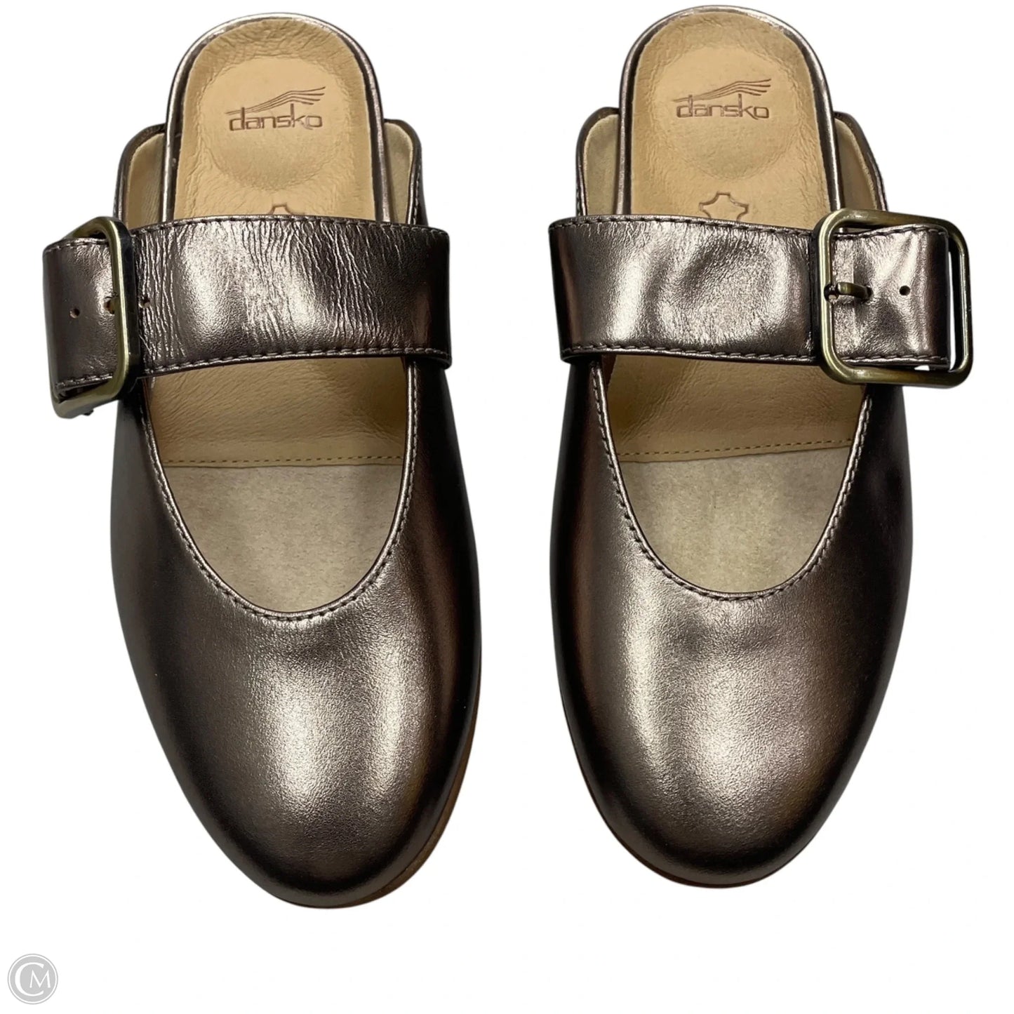 Shoes Flats By Dansko In Bronze, Size: 6.5