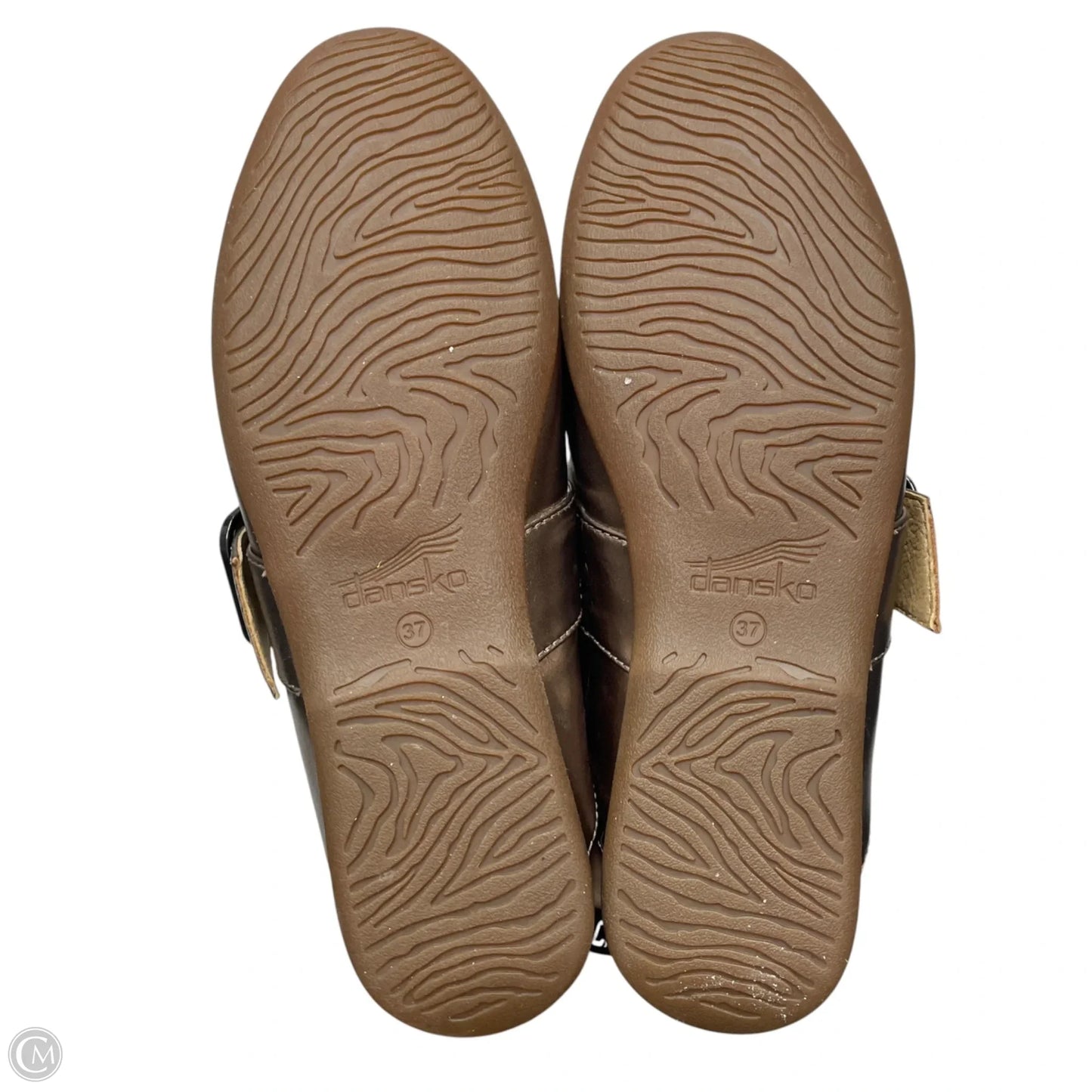 Shoes Flats By Dansko In Bronze, Size: 6.5